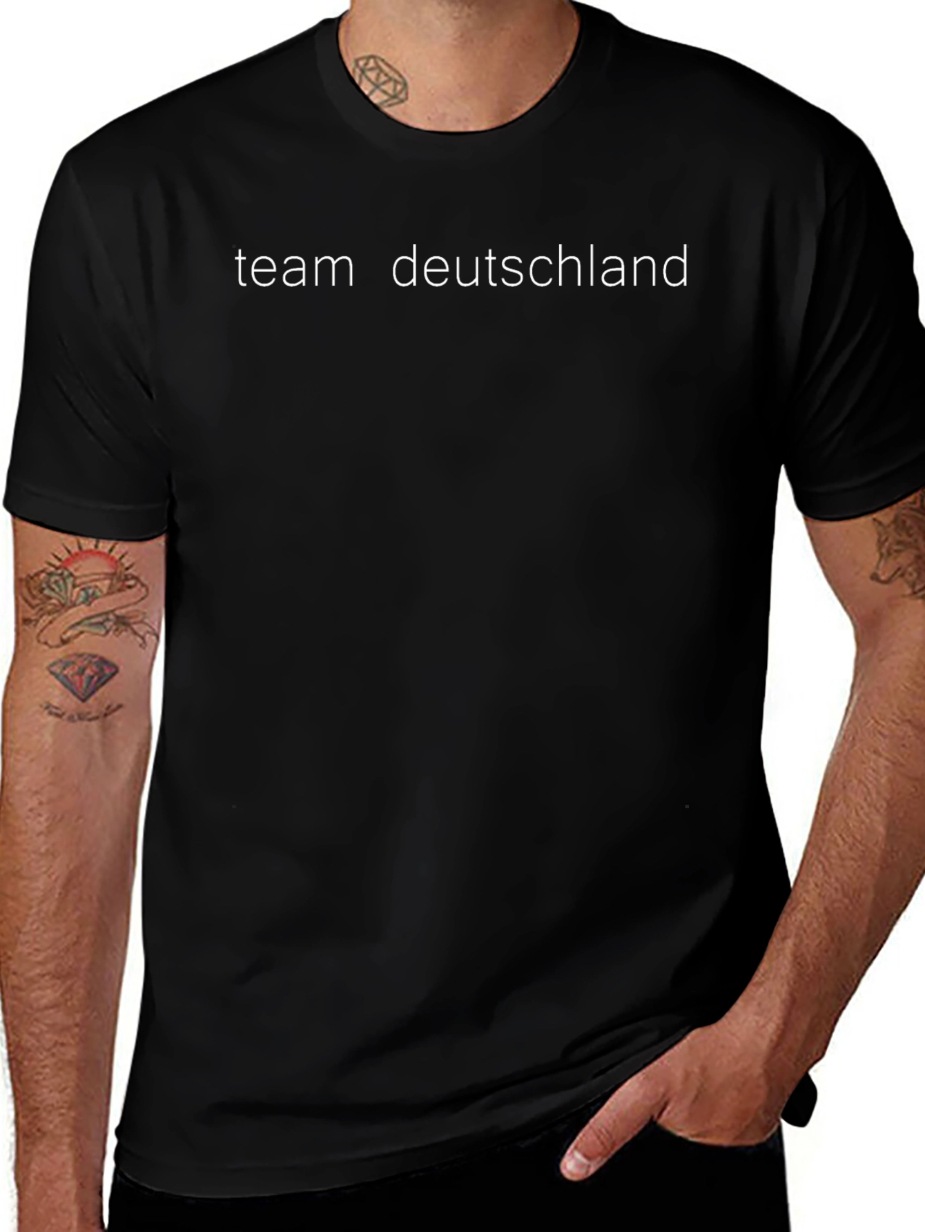 Team Deutschland Black T-Shirt