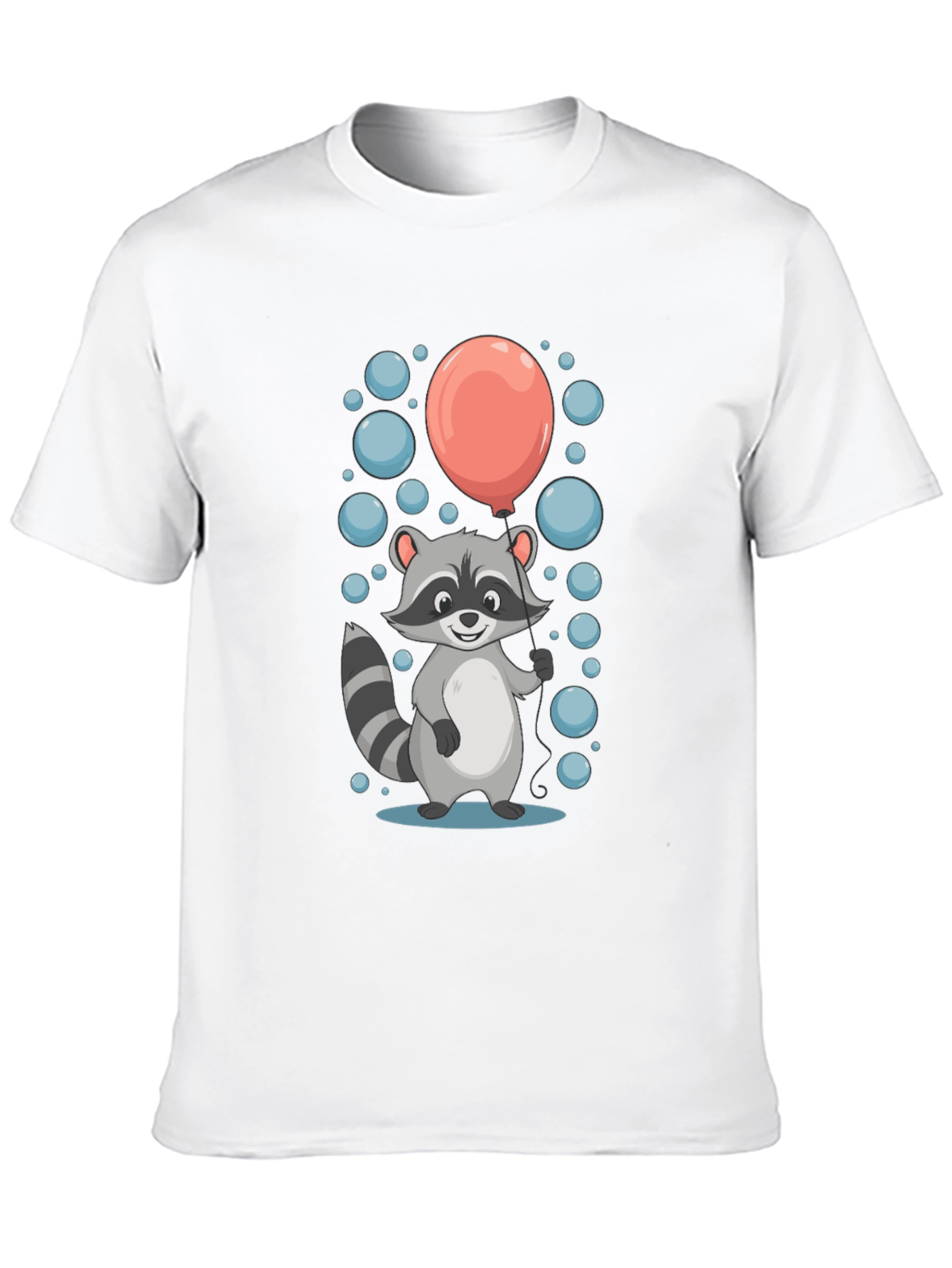 Raccoon Balloon Graphic Tee