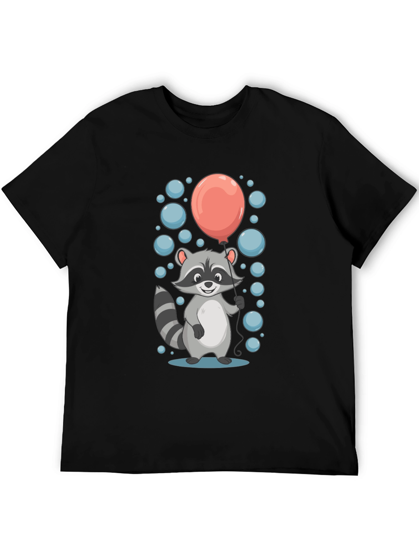 Raccoon Balloon Graphic Tee
