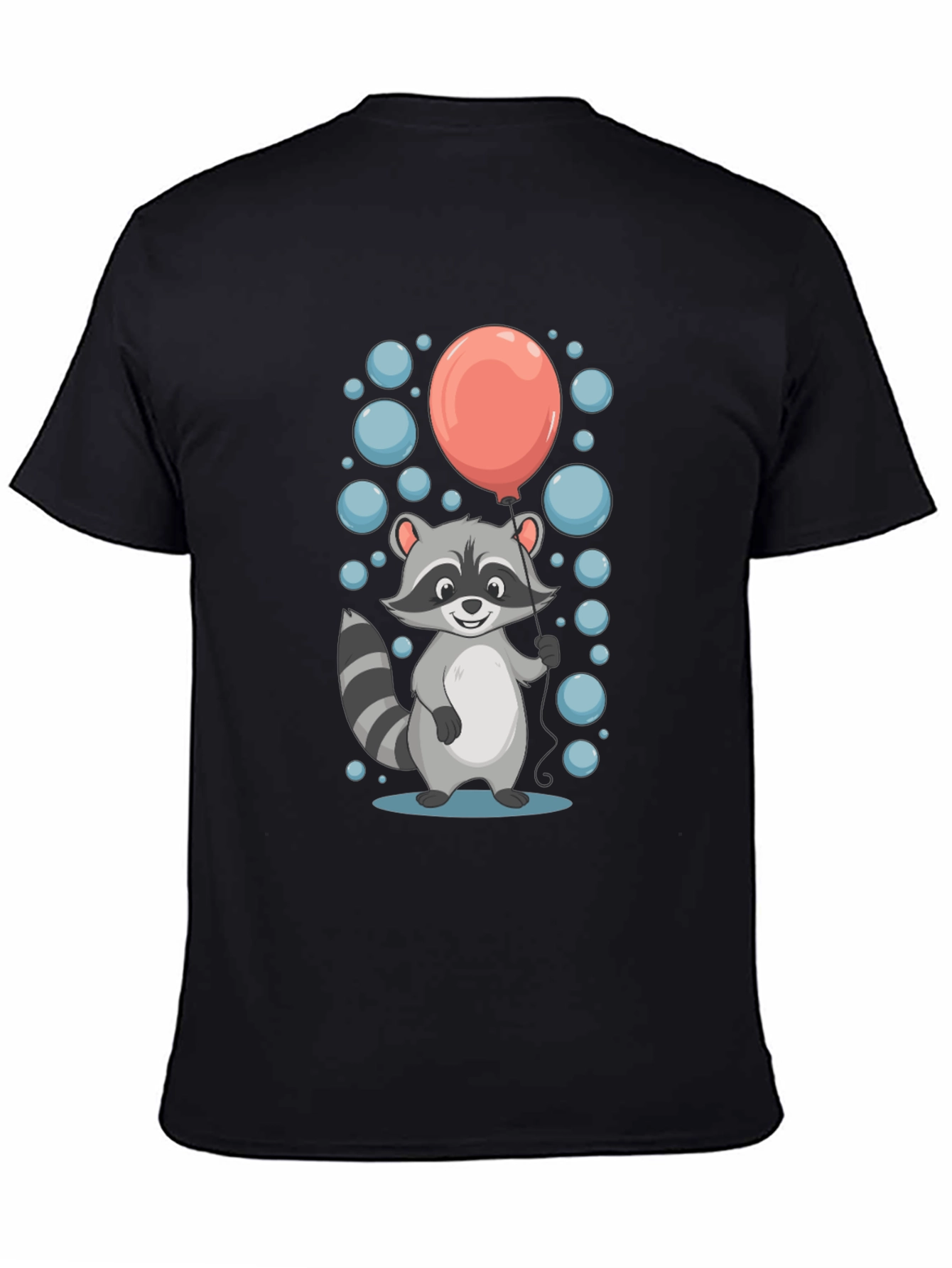 Raccoon Balloon Graphic Tee