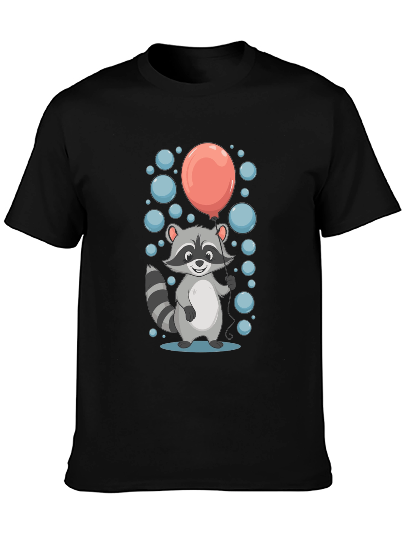 Raccoon Balloon Graphic Tee