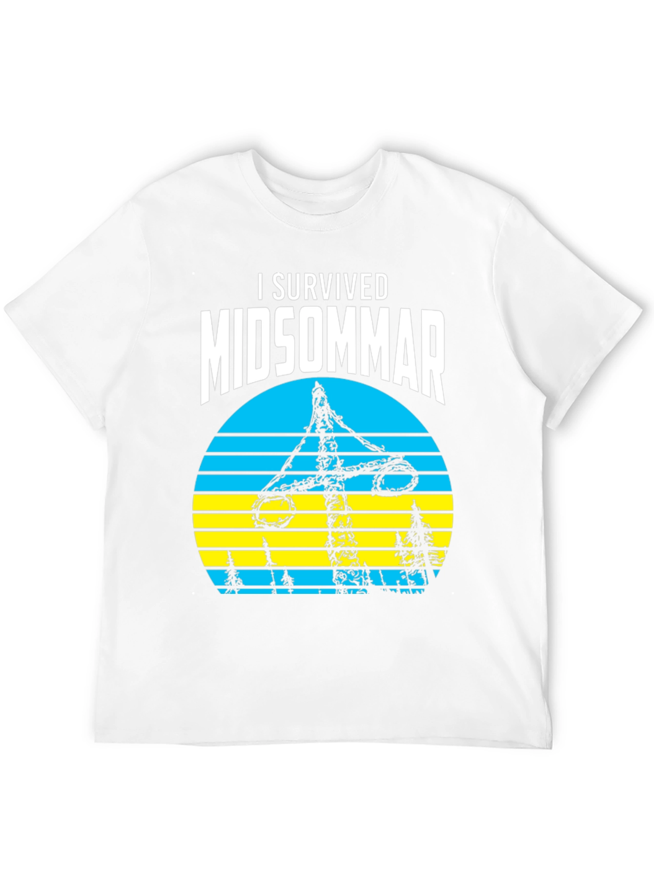 I Survived Midsommar Tee - Swedish Festival Design
