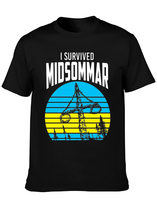 I Survived Midsommar Tee - Swedish Festival Design