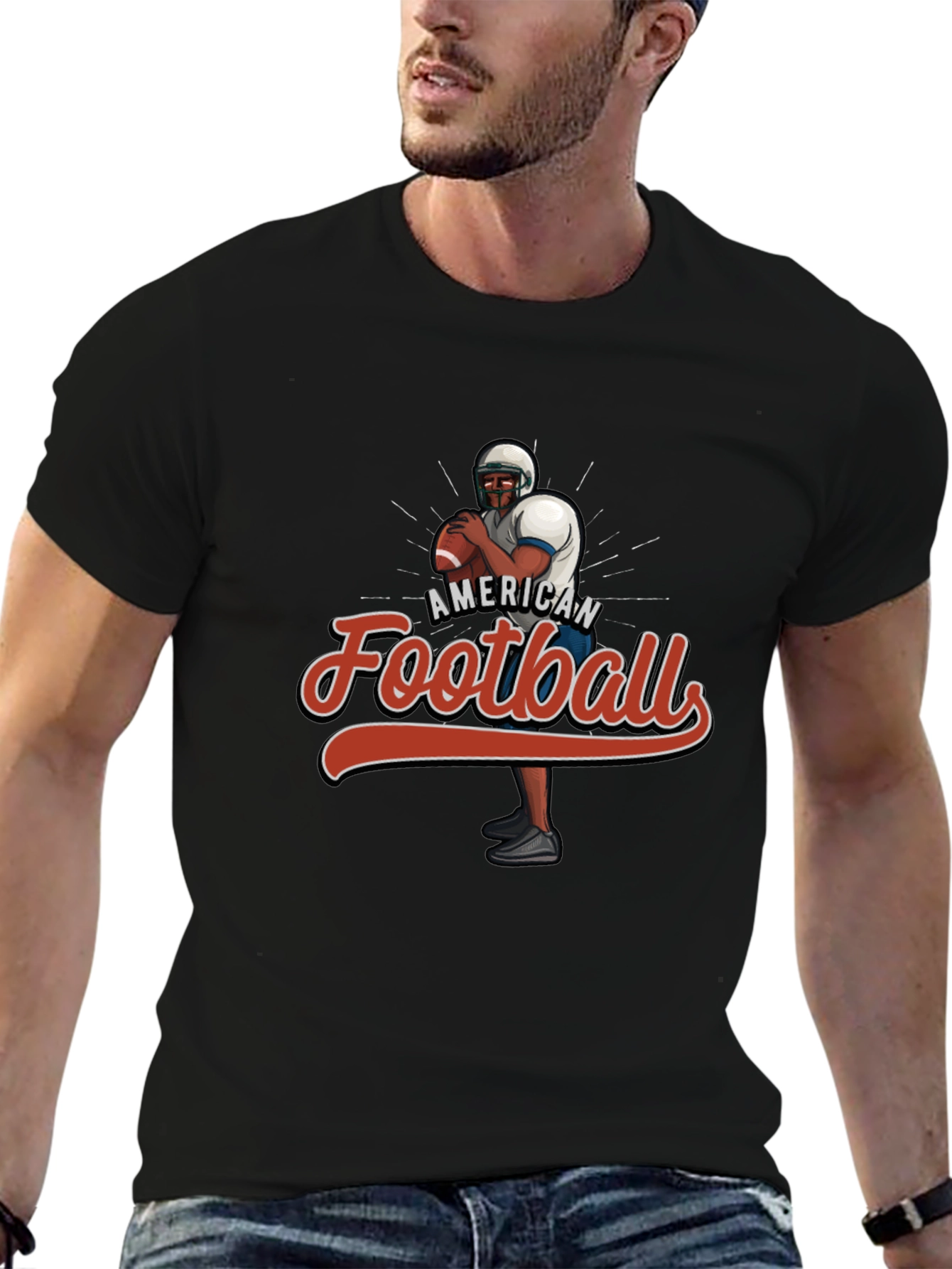 American Football Graphic Tee