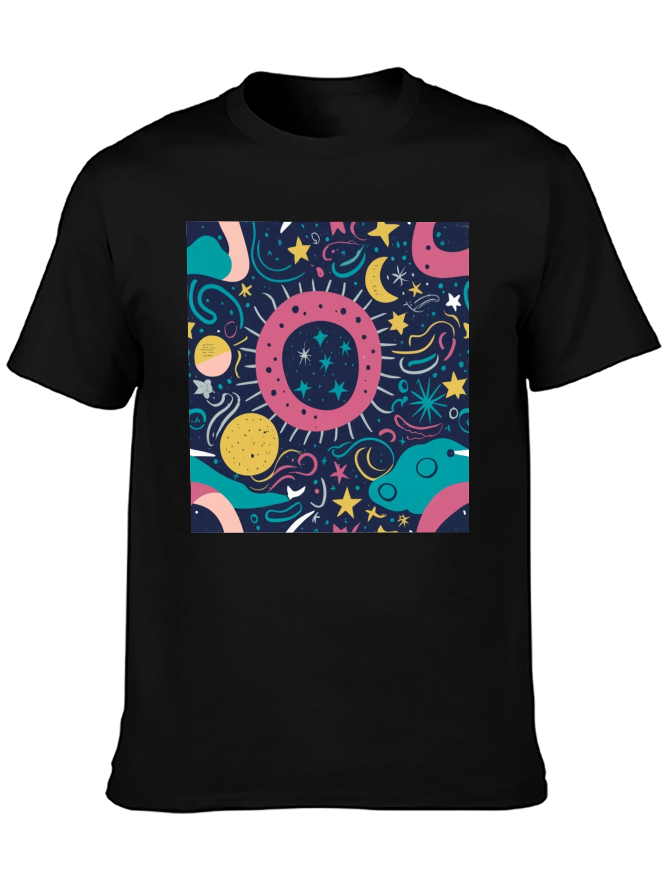 Cosmic Dreams T-Shirt - Unique Space Design