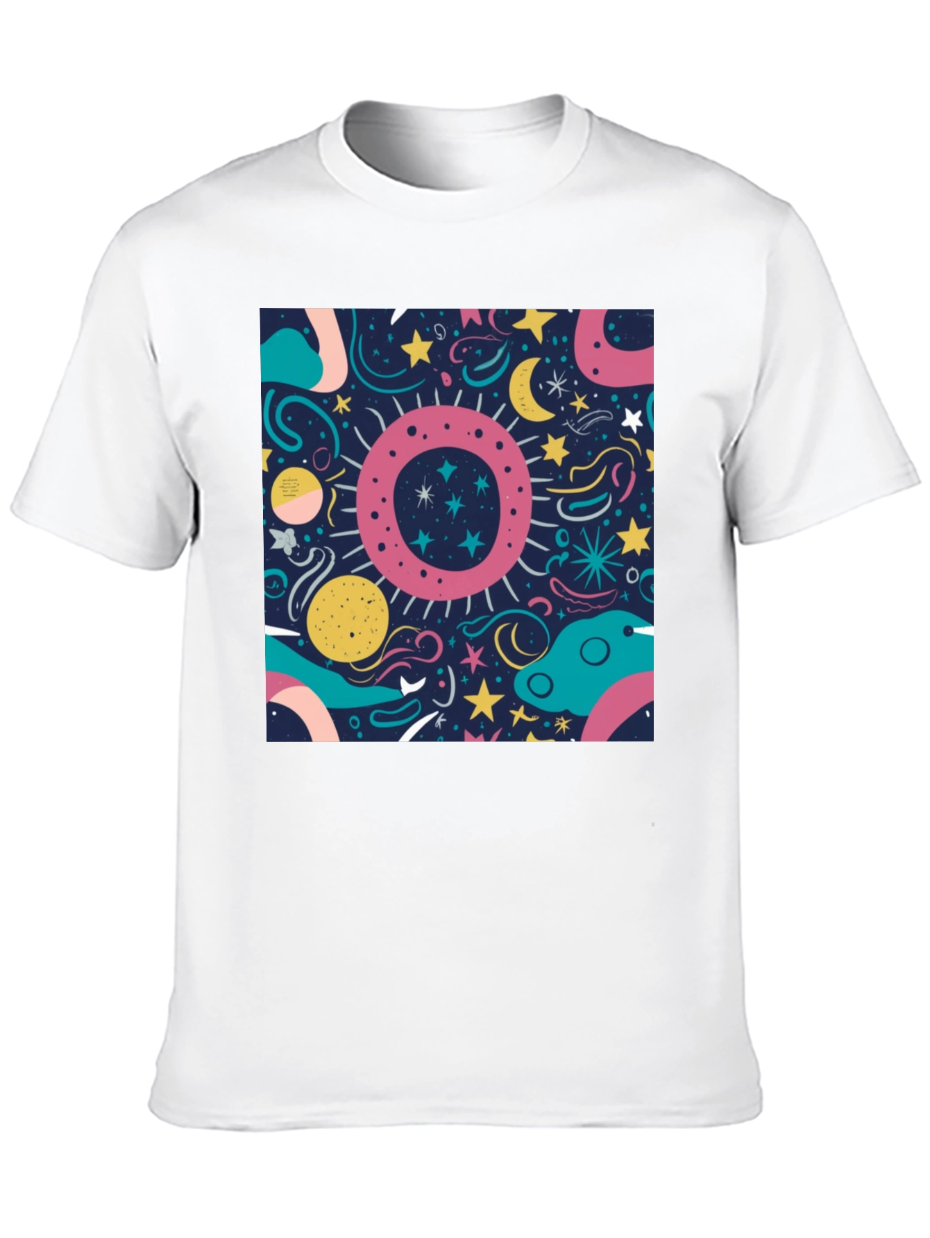 Cosmic Dreams T-Shirt - Unique Space Design