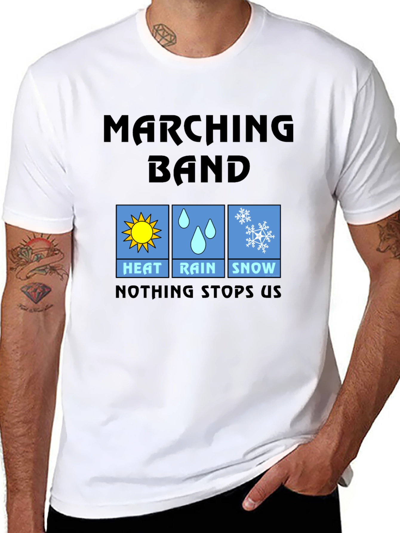 Marching Band Weather T-Shirt