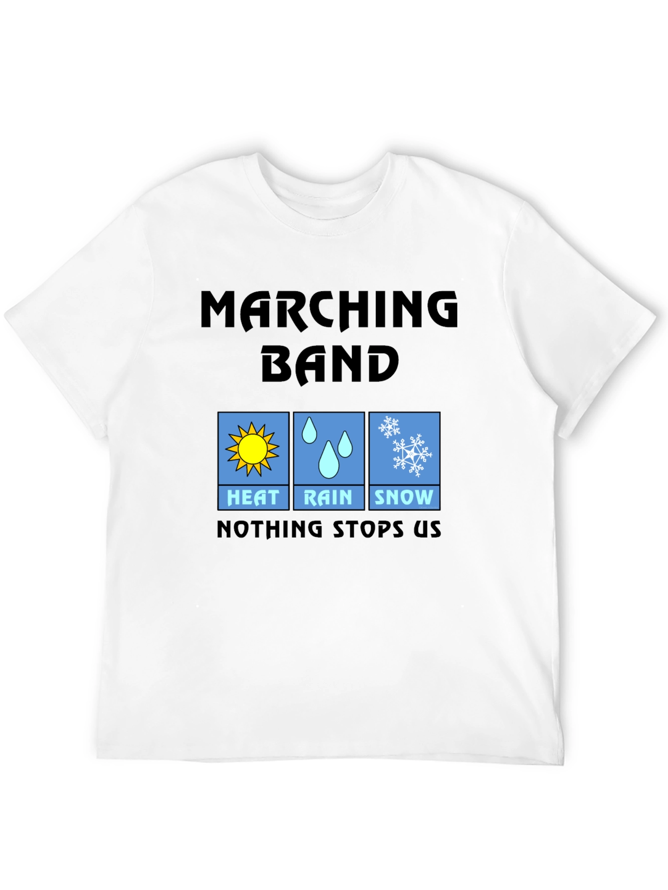 Marching Band Weather T-Shirt