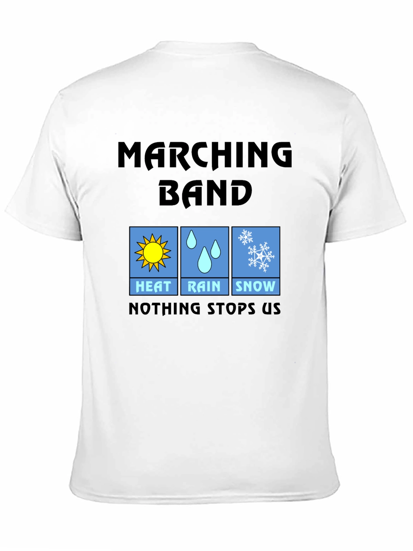 Marching Band Weather T-Shirt