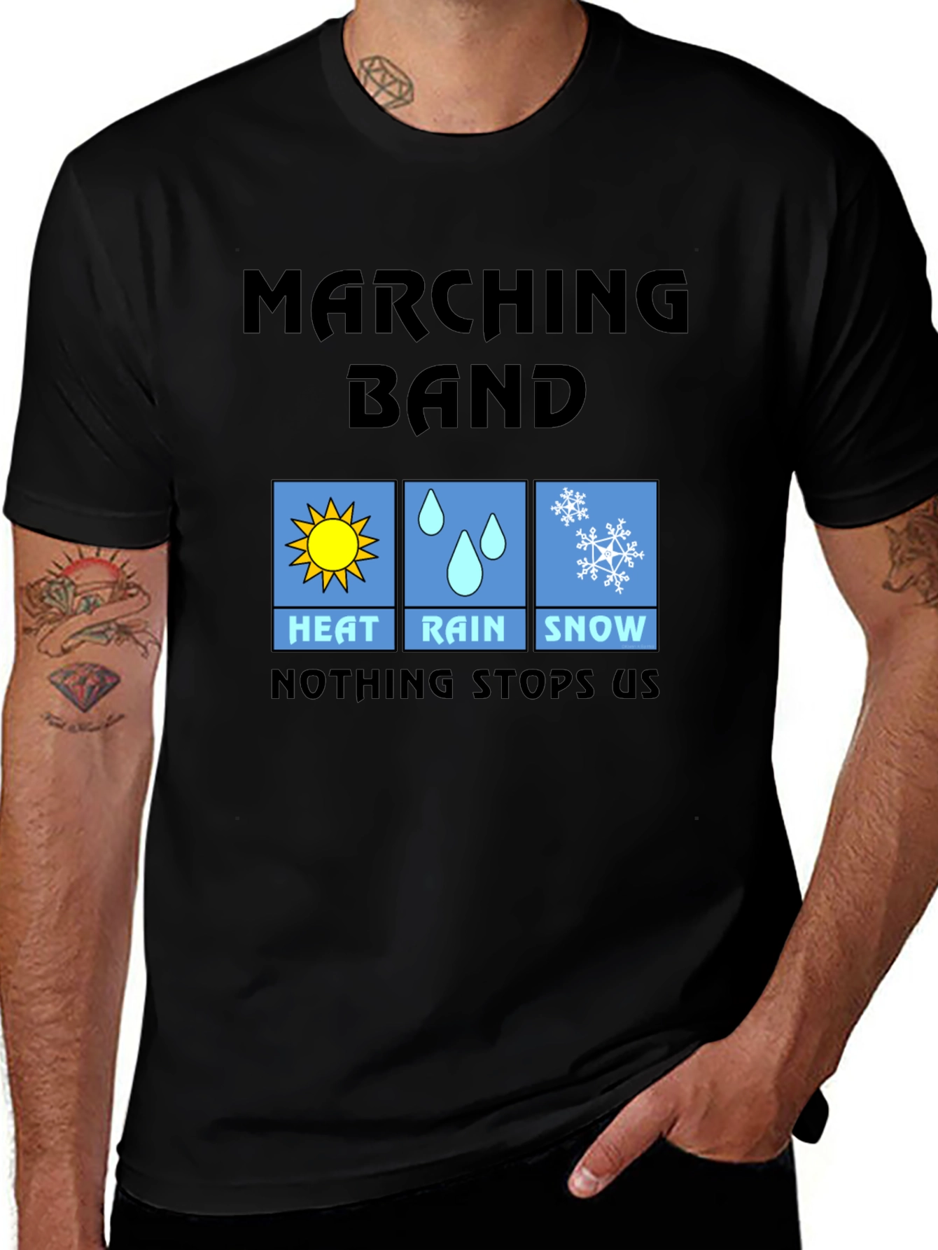Marching Band Weather T-Shirt