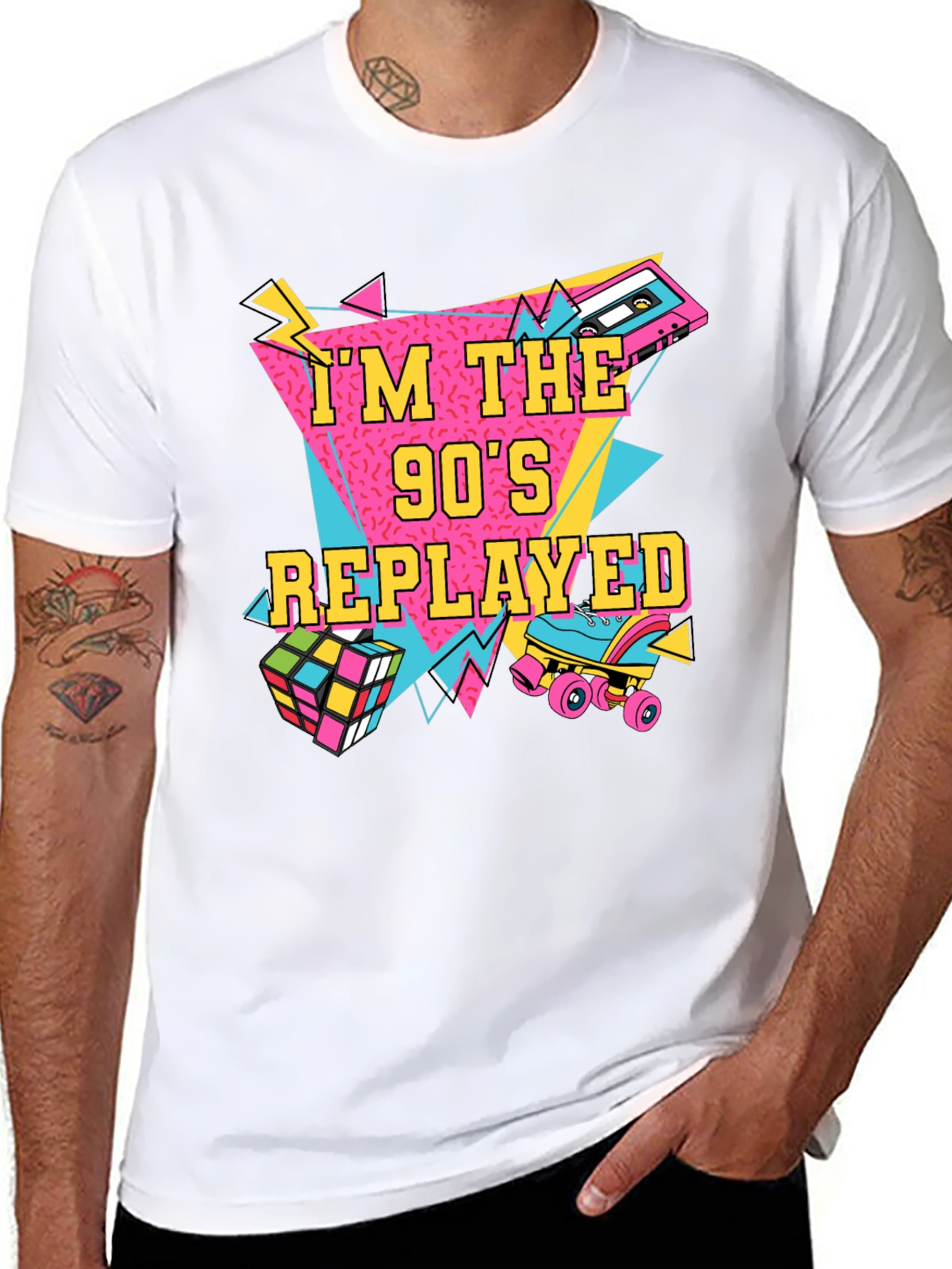 Im The 90s Replayed Graphic T-Shirt