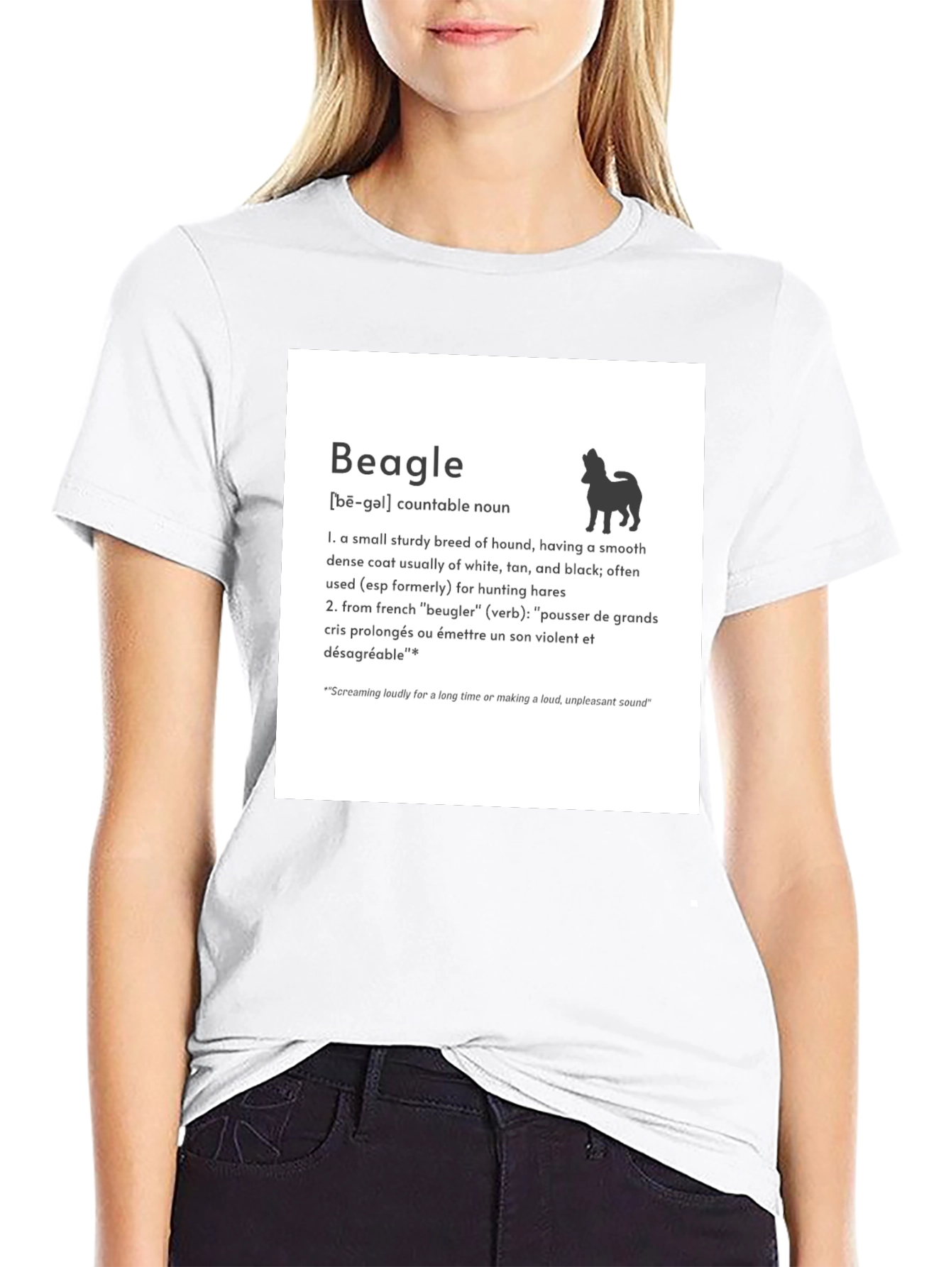 Beagle Definition T-Shirt - Hound Dog Lover Tee