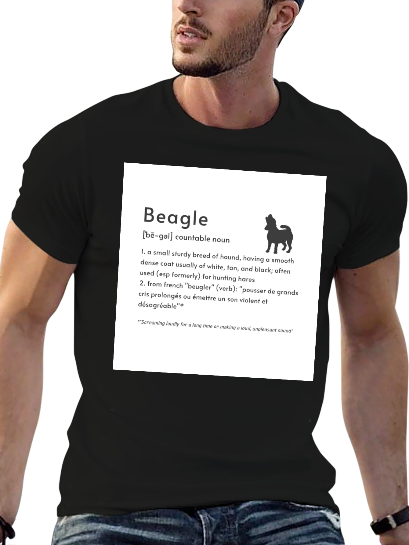 Beagle Definition T-Shirt - Hound Dog Lover Tee