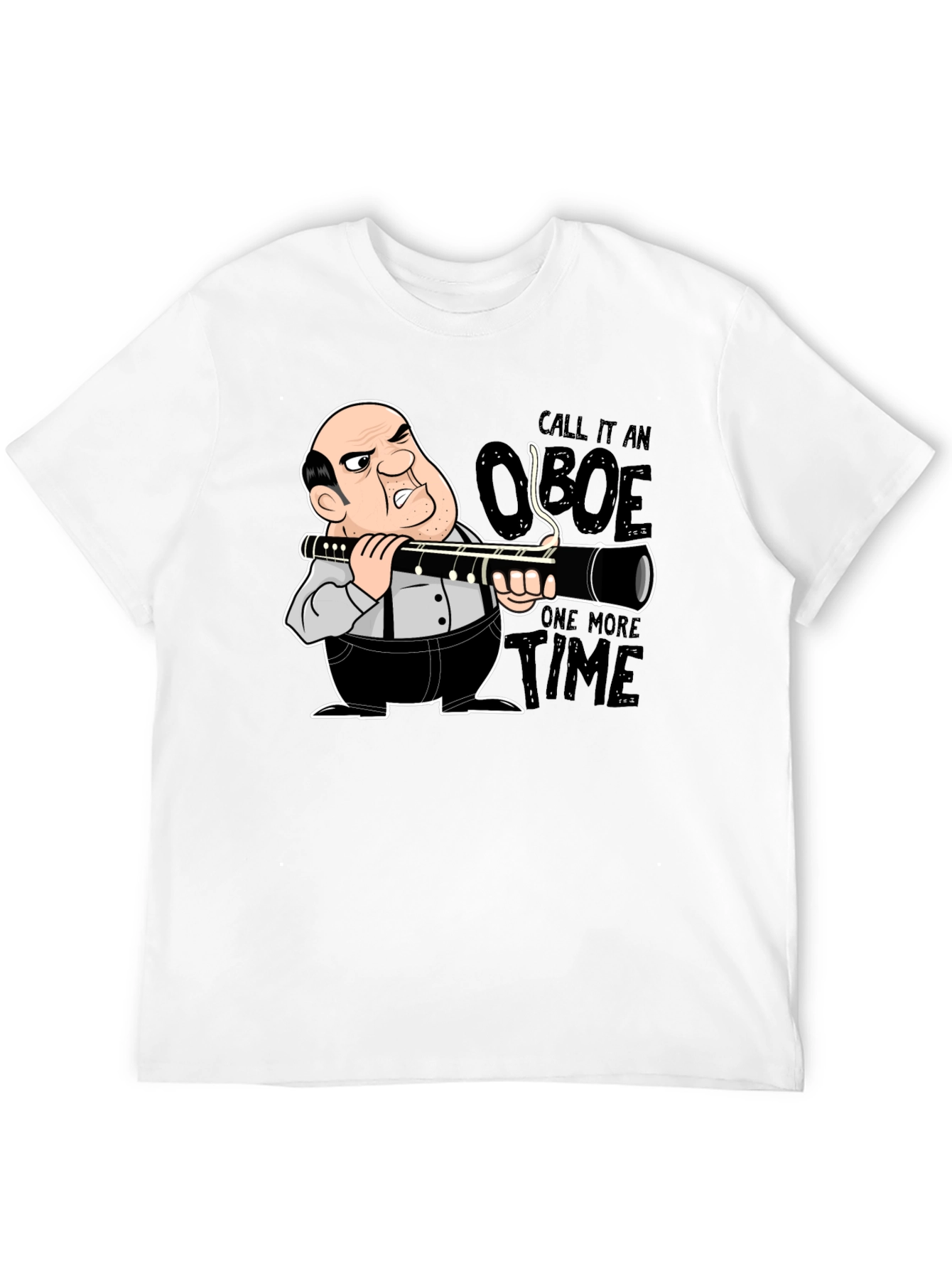 Funny Clarinet T-Shirt - Call it an Oboe!
