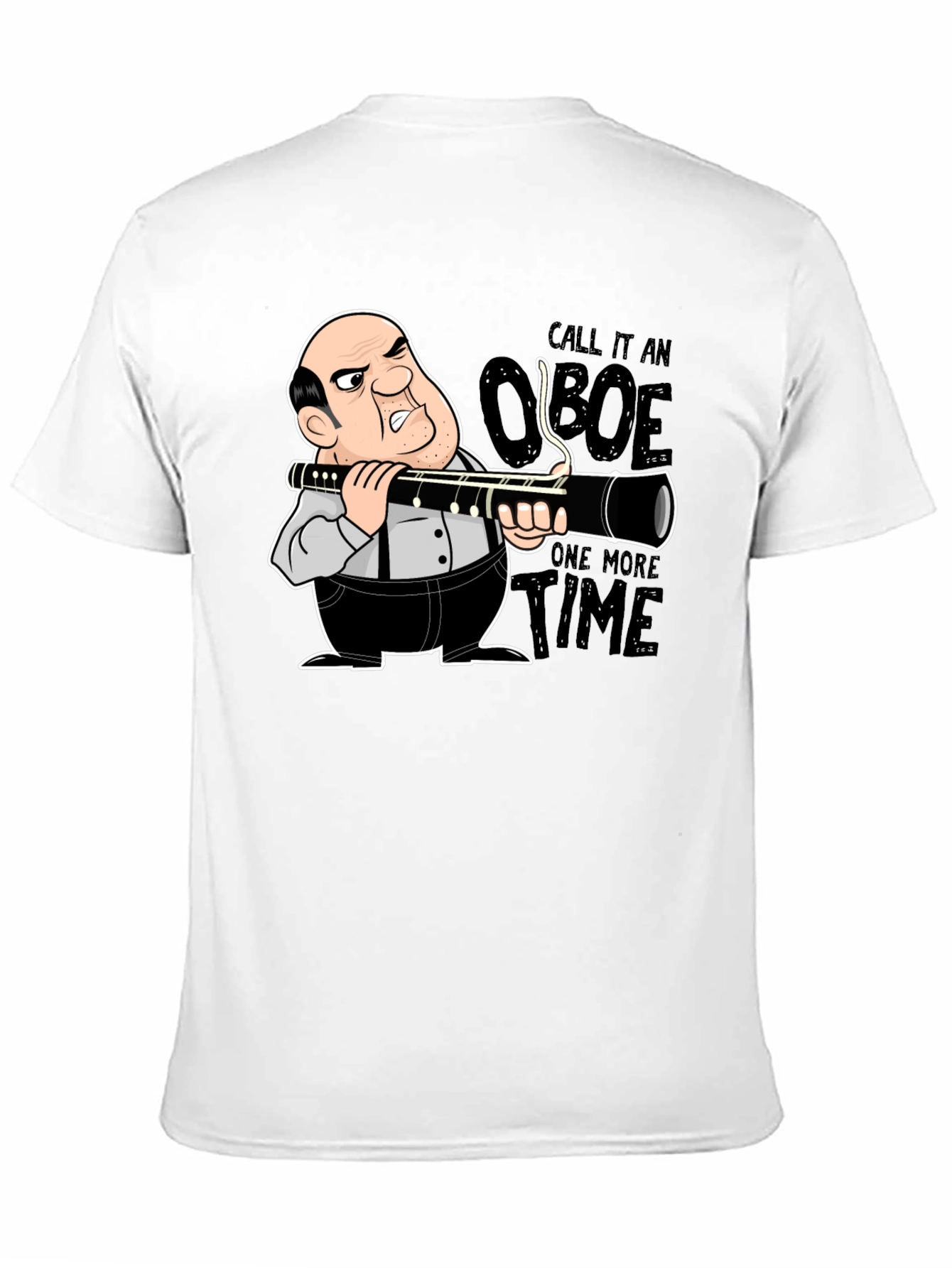 Funny Clarinet T-Shirt - Call it an Oboe!