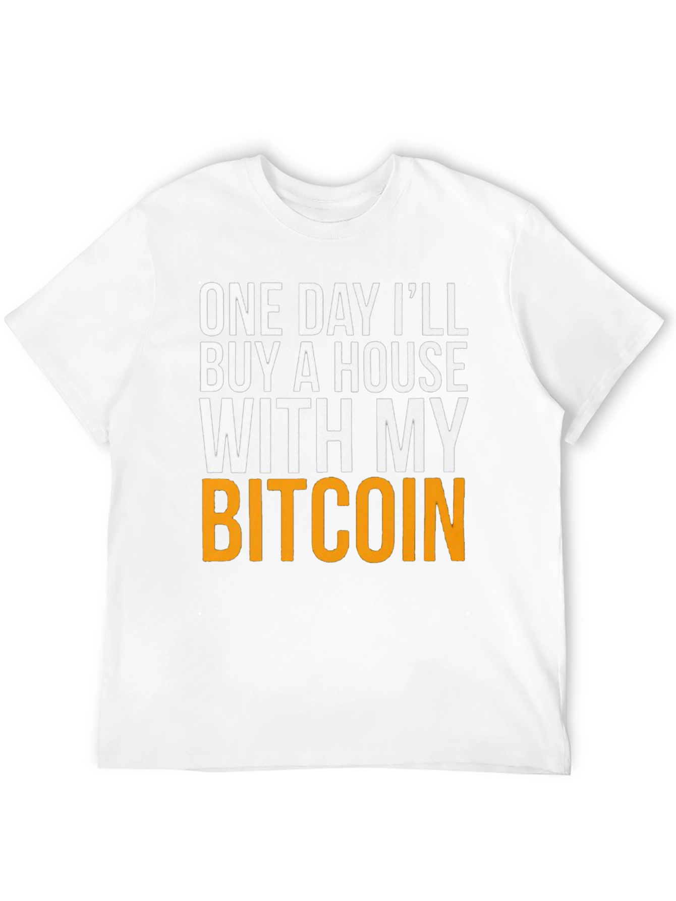 Bitcoin House T-Shirt - Crypto Future!