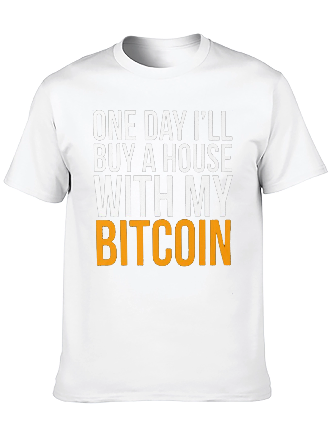 Bitcoin House T-Shirt - Crypto Future!