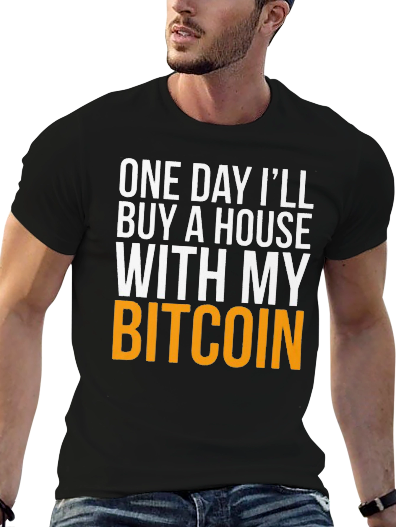 Bitcoin House T-Shirt - Crypto Future!