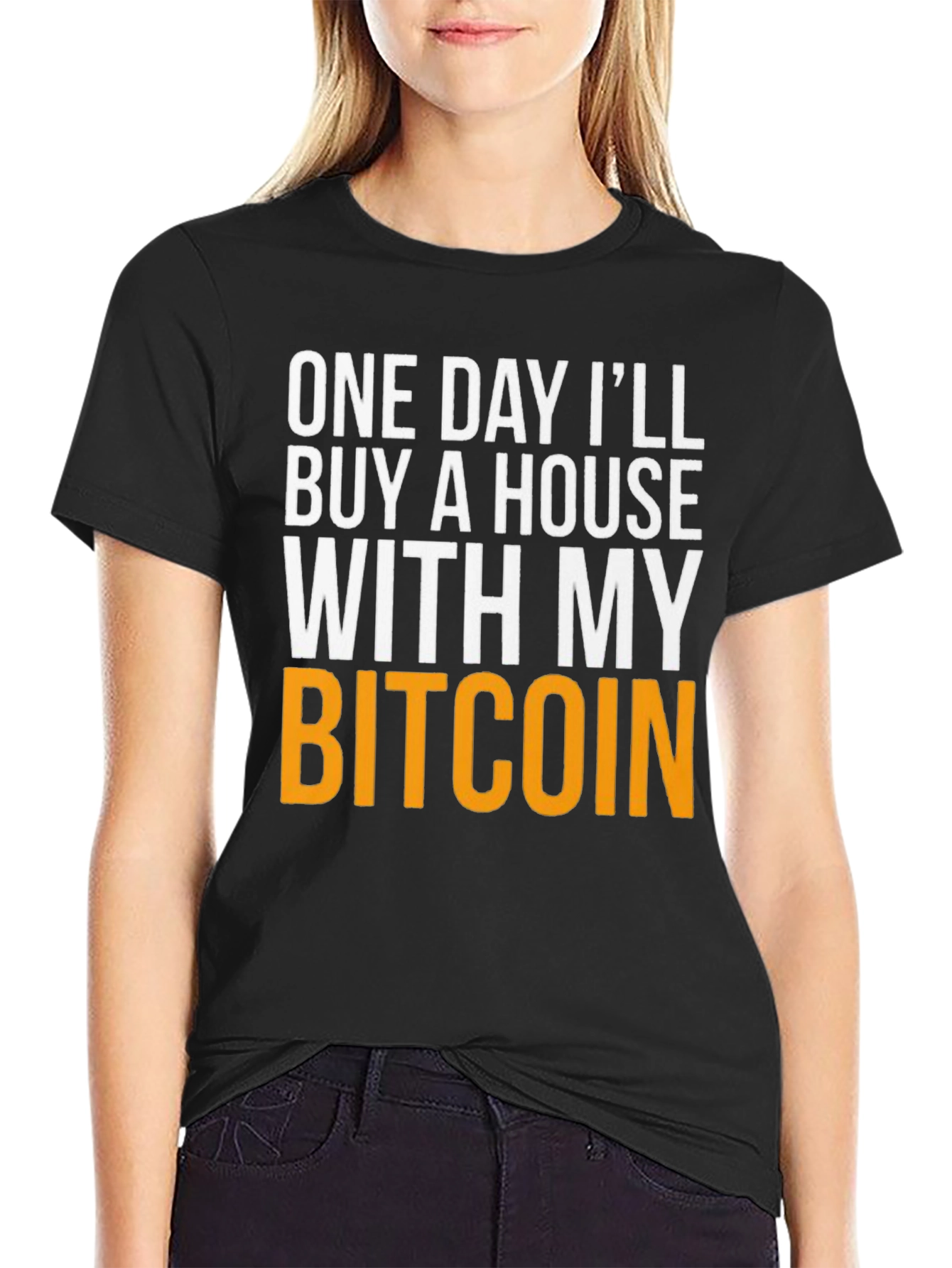 Bitcoin House T-Shirt - Crypto Future!