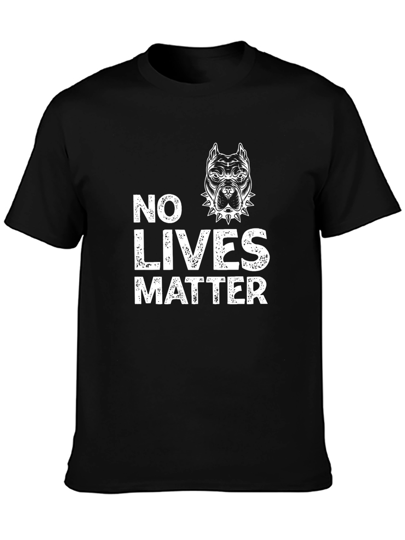 No Lives Matter T-Shirt Pitbull Graphic Tee