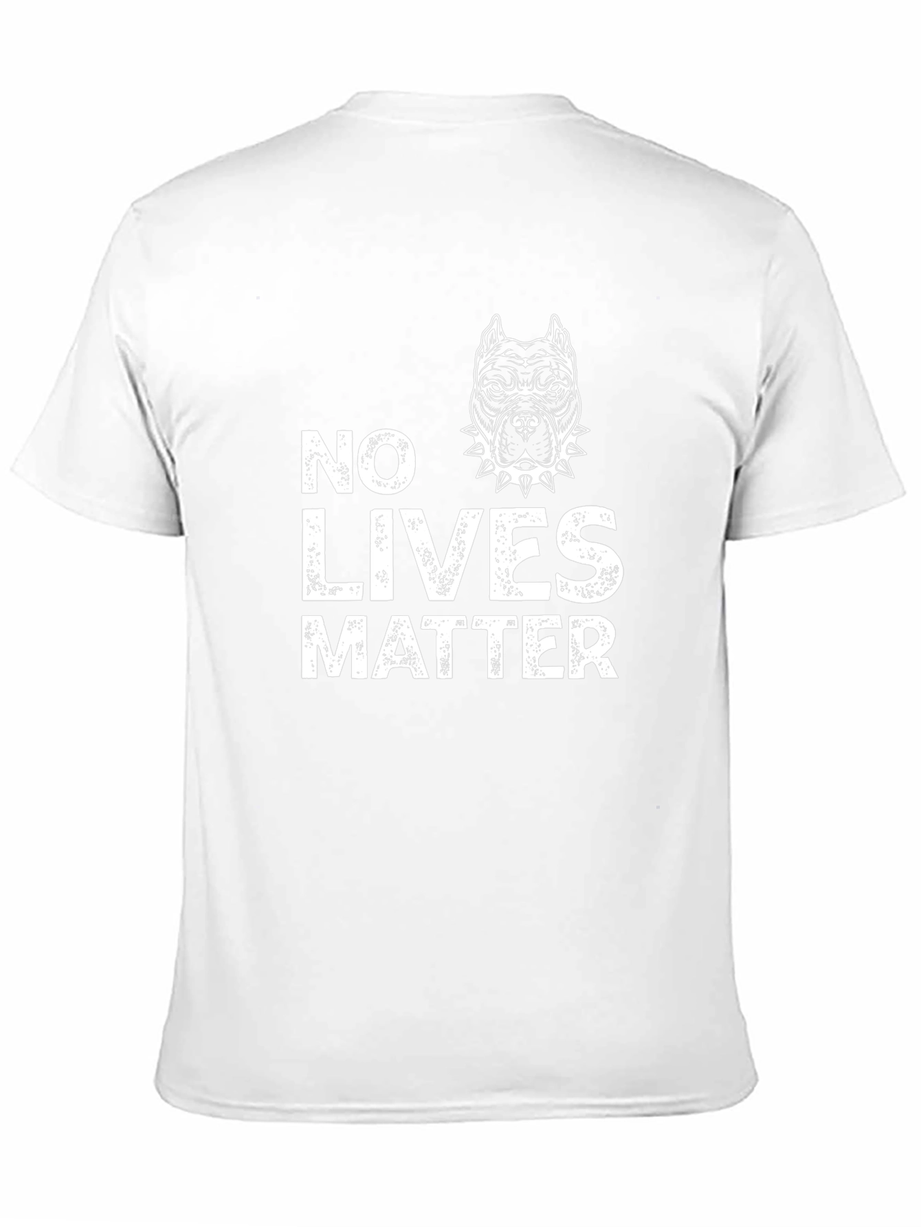 No Lives Matter T-Shirt Pitbull Graphic Tee