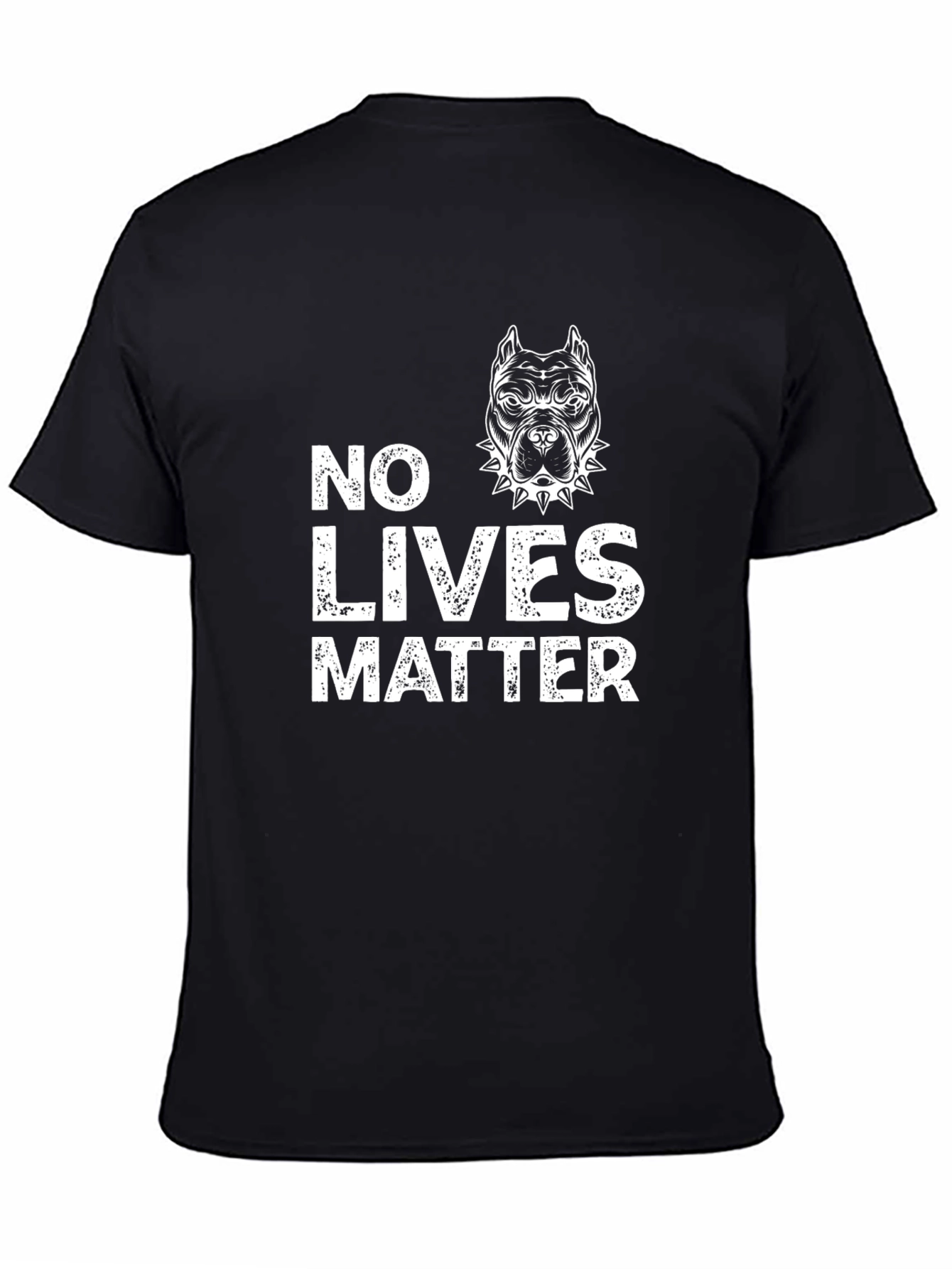 No Lives Matter T-Shirt Pitbull Graphic Tee