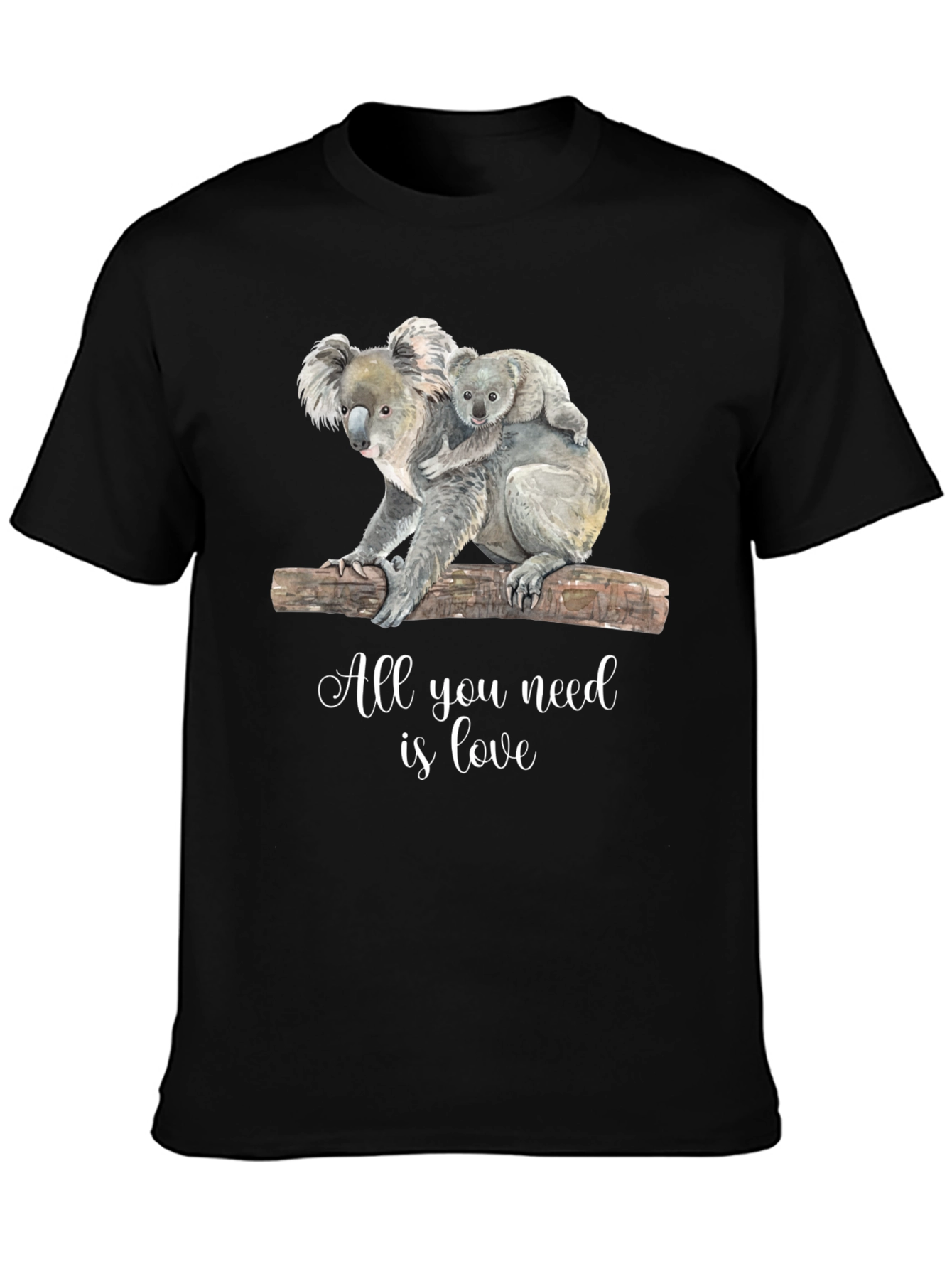Koala Bear All You Need is Love Graphic Tee