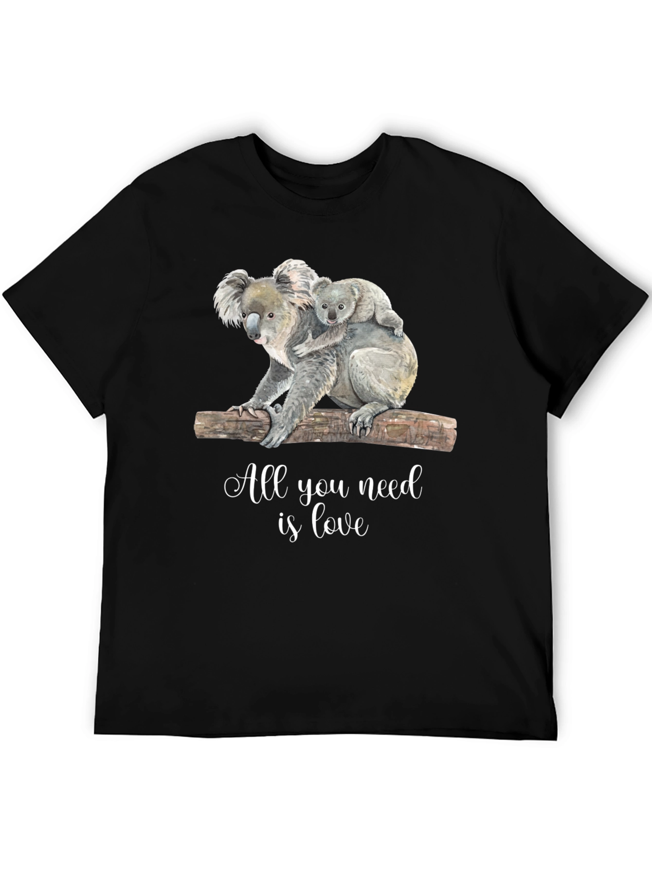 Koala Bear All You Need is Love Graphic Tee