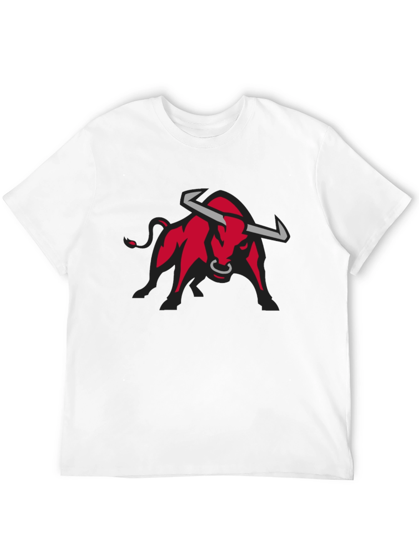 Red Bull Graphic Tee - Black Cotton Casual T-Shirt
