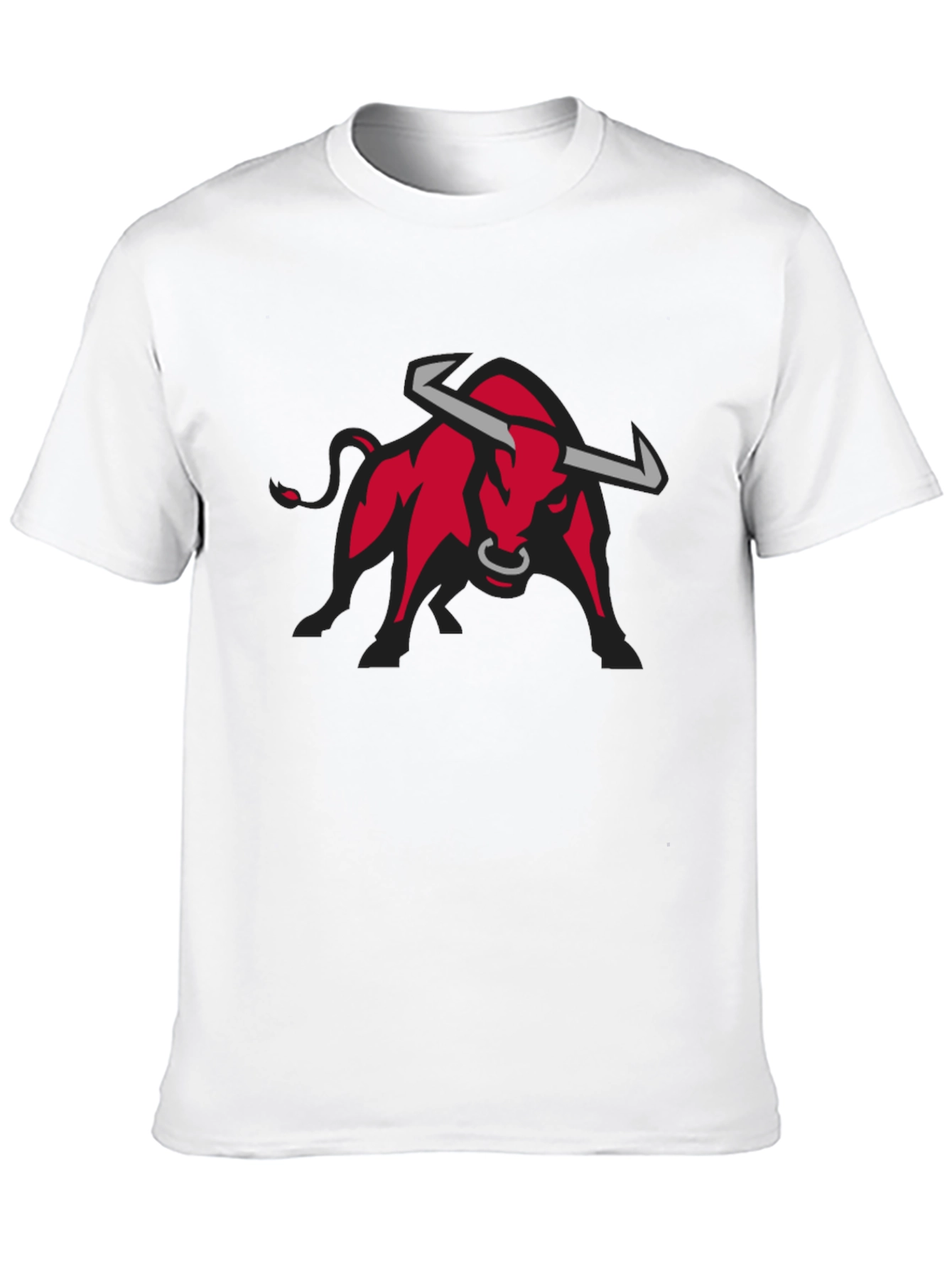 Red Bull Graphic Tee - Black Cotton Casual T-Shirt