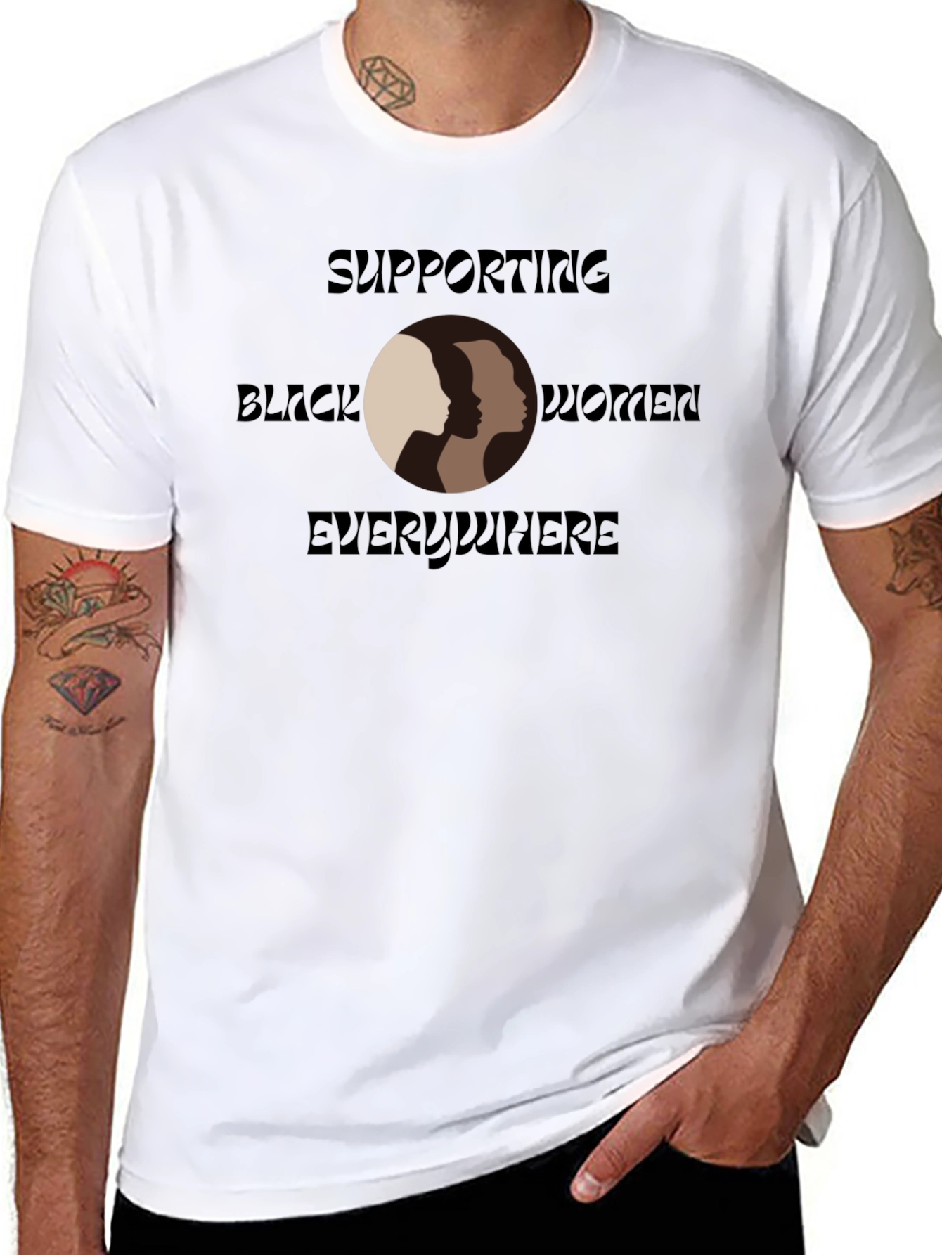 Supporting Black Women T-Shirt