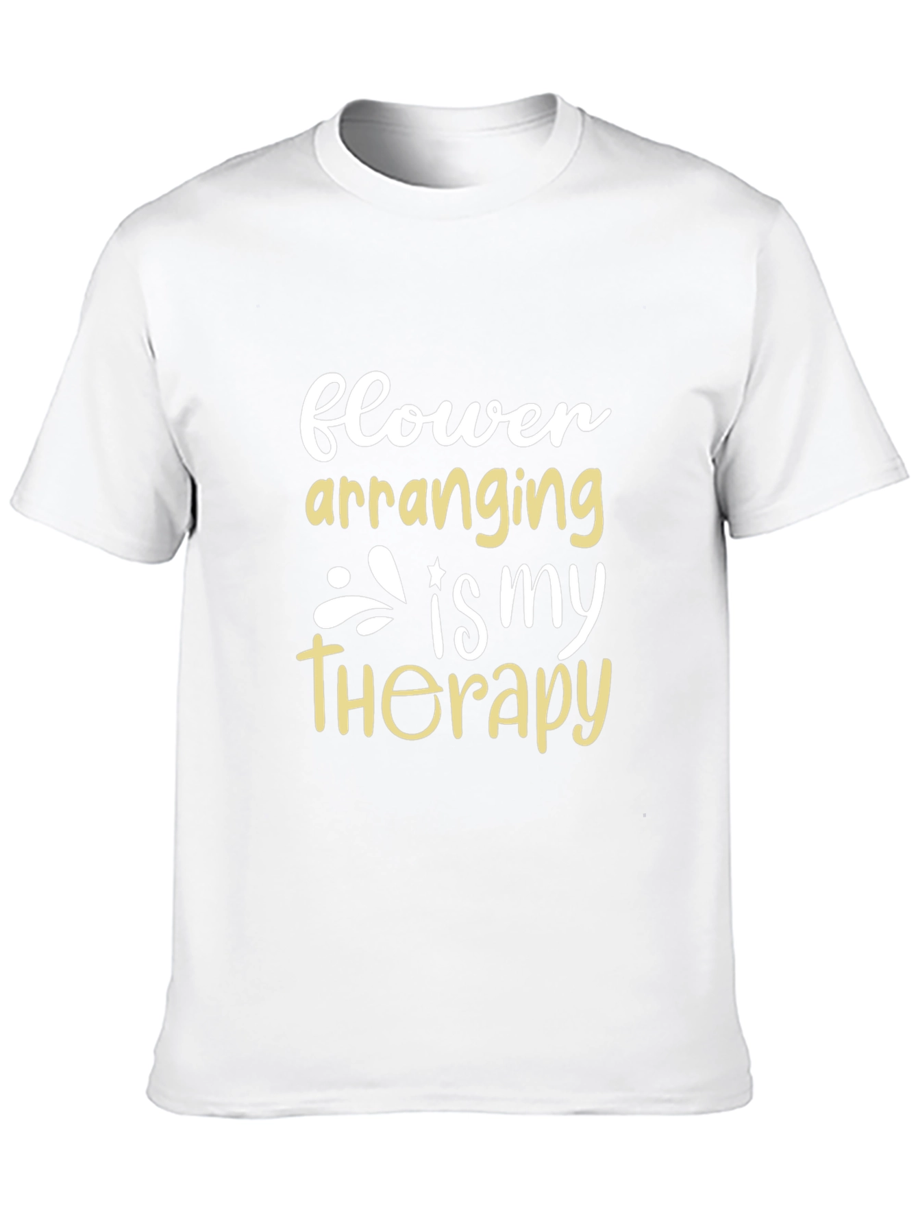 Flower Arranging Therapy T-Shirt
