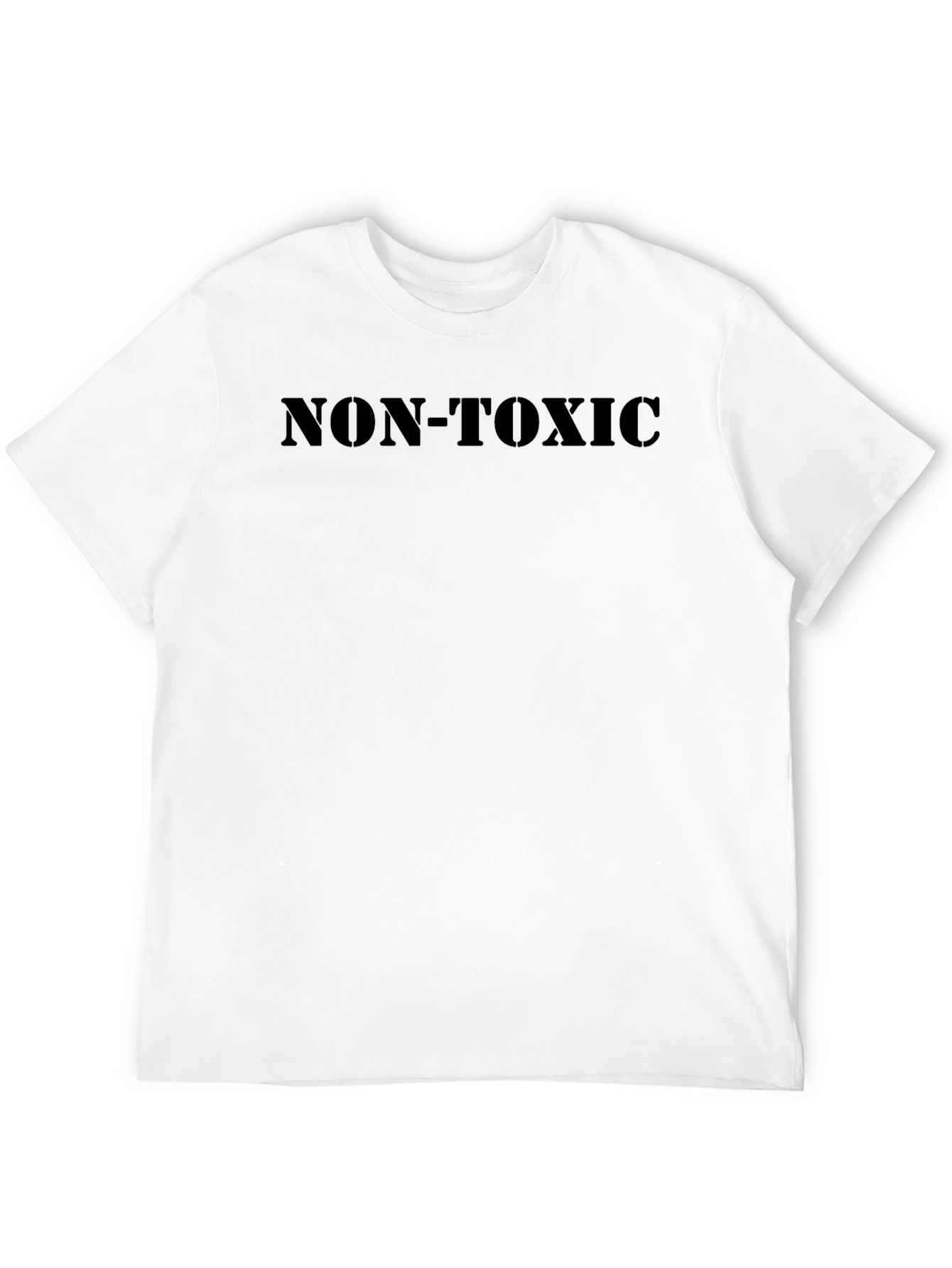 Non-Toxic Statement T-Shirt - Black