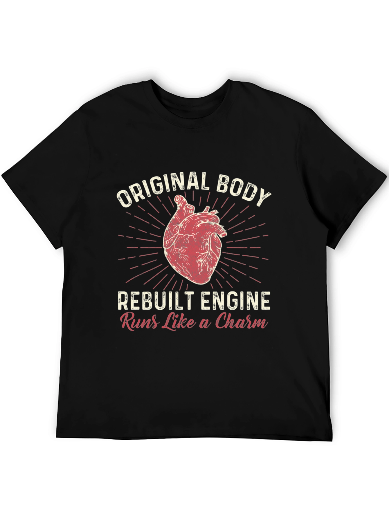 Original Body Rebuilt Engine T-Shirt
