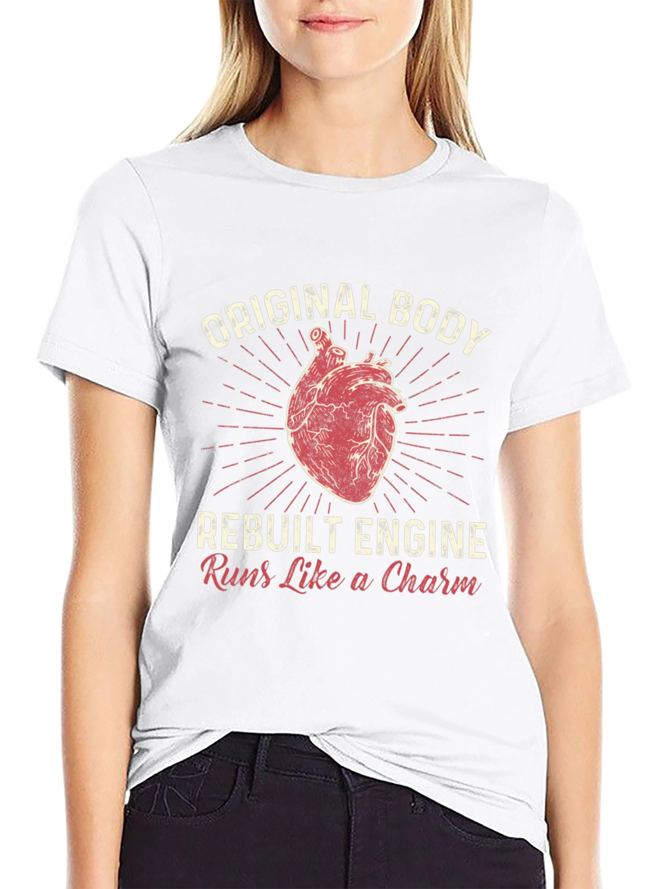 Original Body Rebuilt Engine T-Shirt