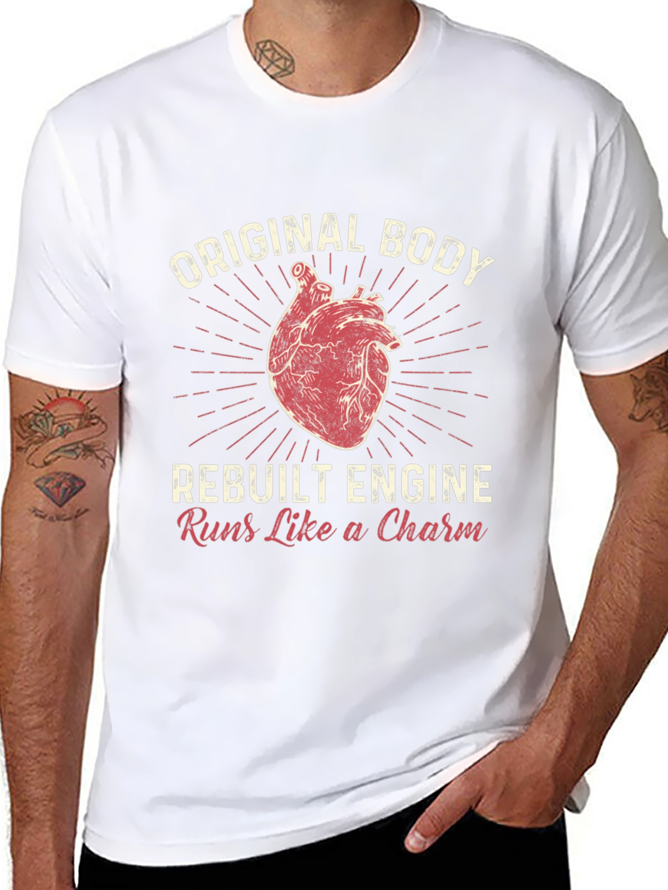 Original Body Rebuilt Engine T-Shirt