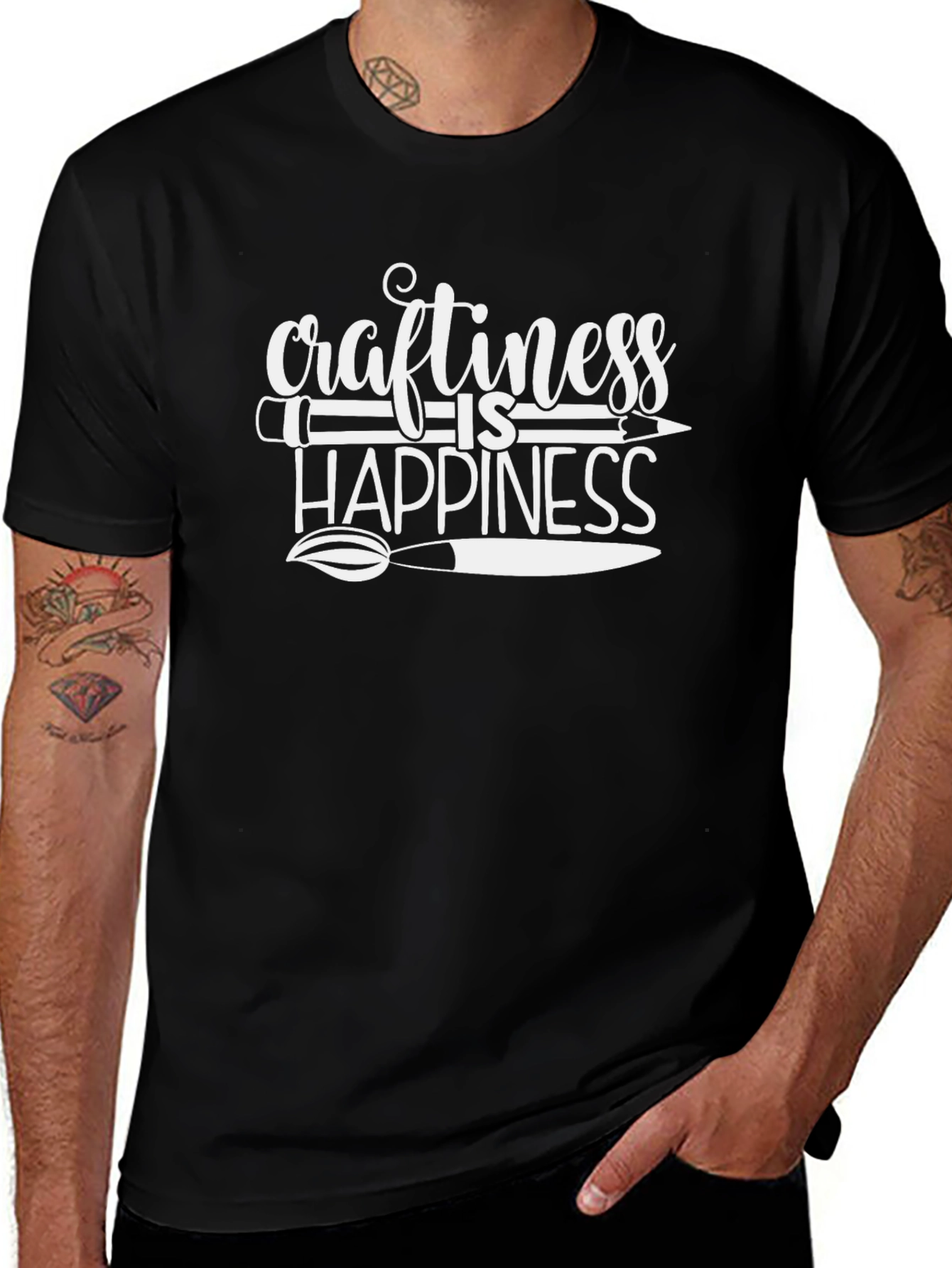 Craftiness Is Happiness T-Shirt