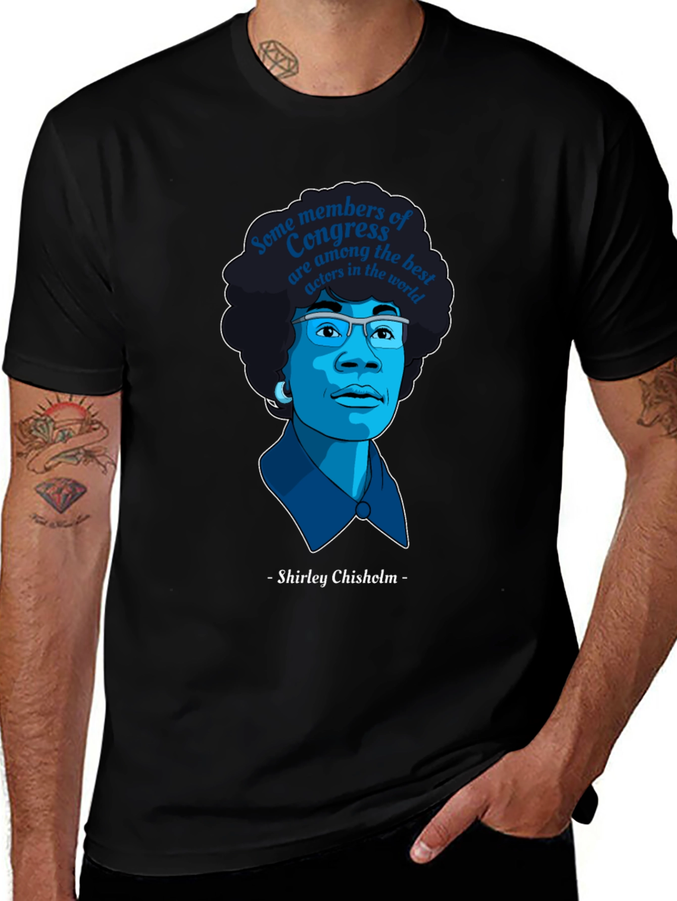 Shirley Chisholm Congress Actors T-Shirt
