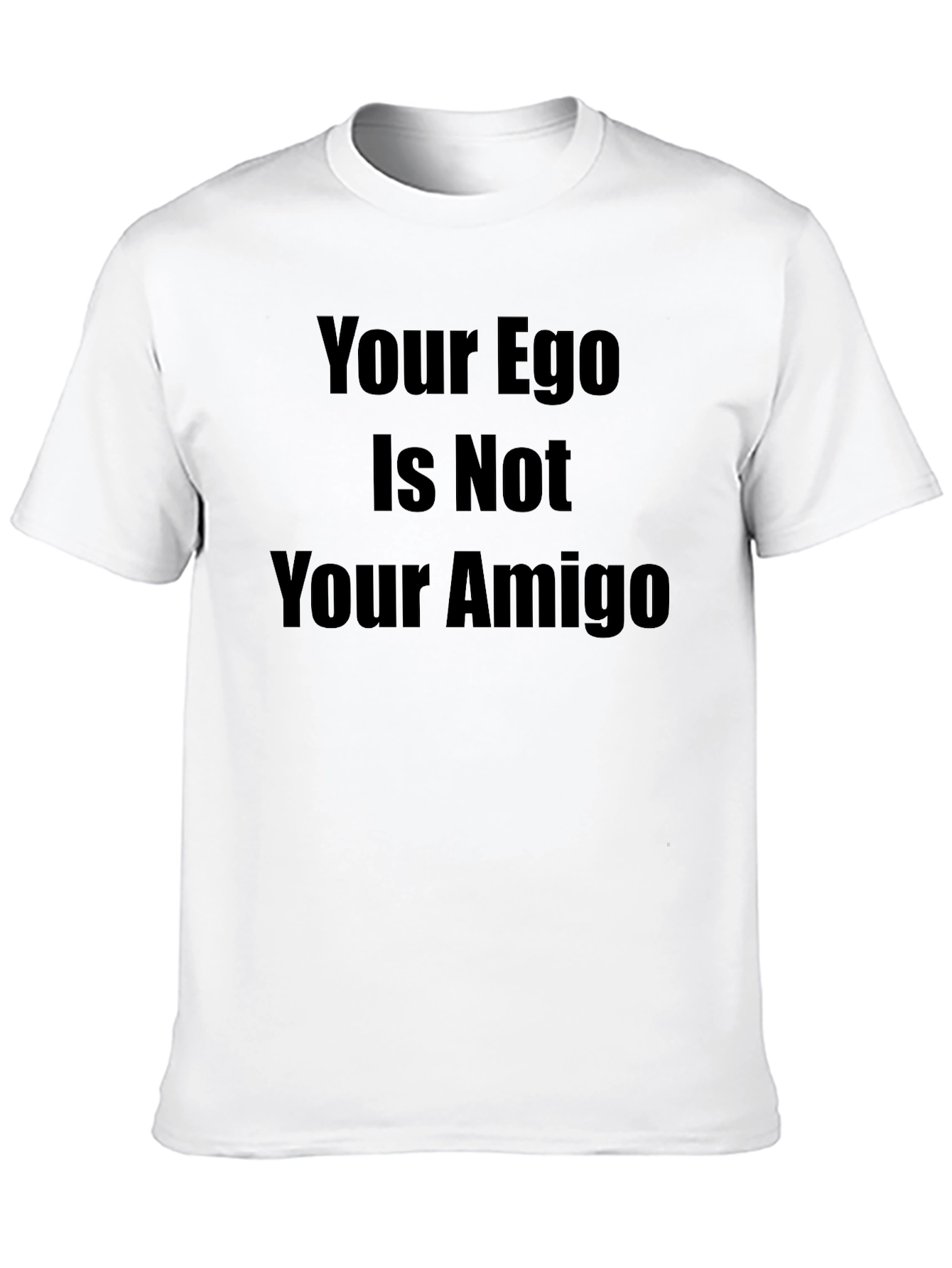 Ego Amigo Mens Black Graphic Tee