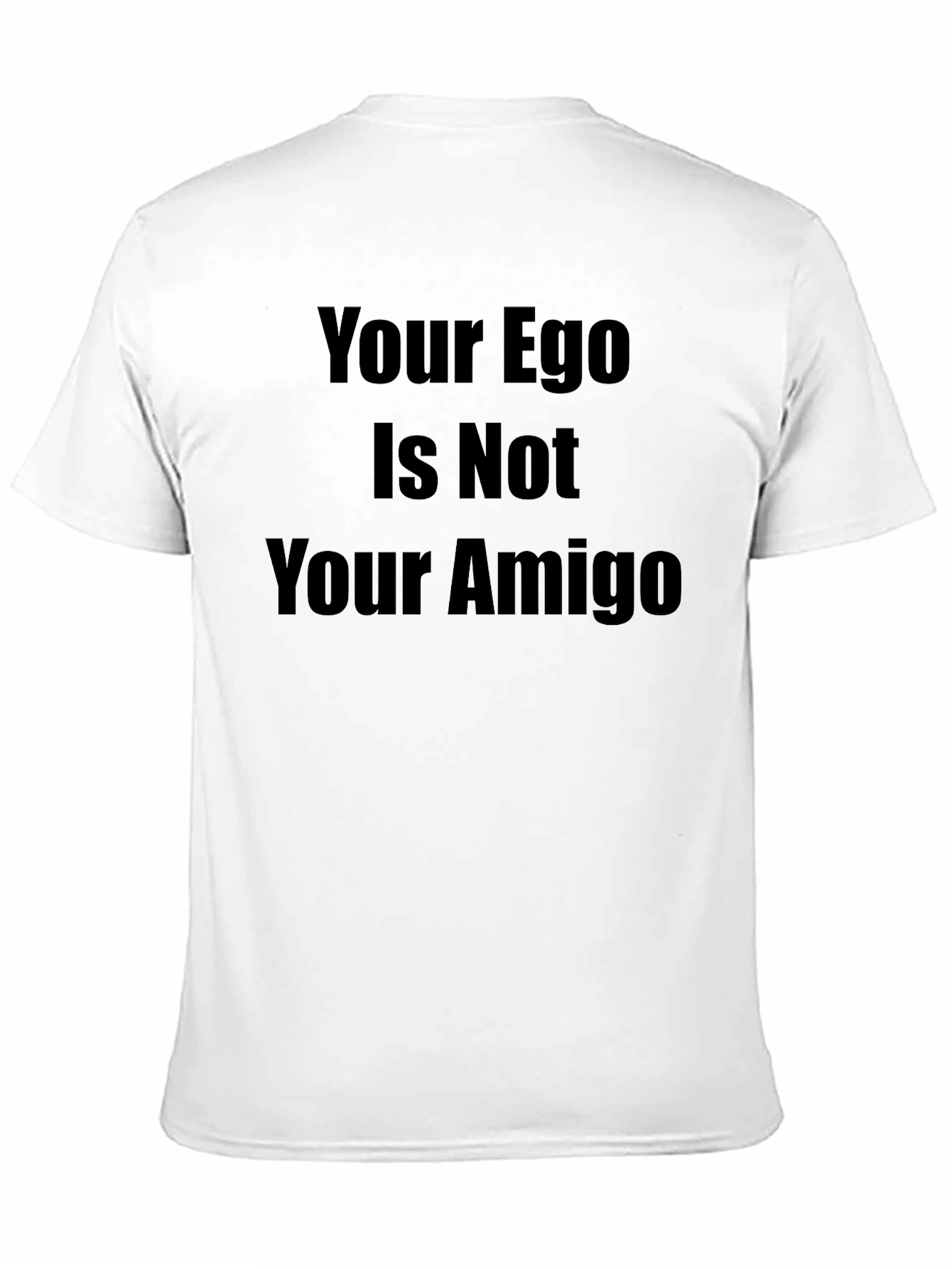 Ego Amigo Mens Black Graphic Tee