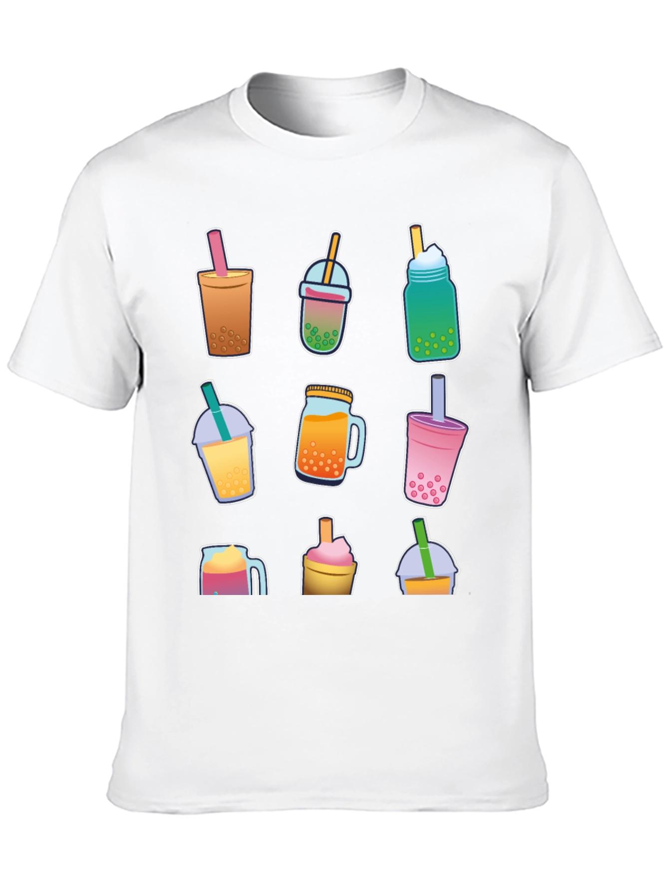 Boba Tea T-Shirt - Cute Drinks Graphic Tee