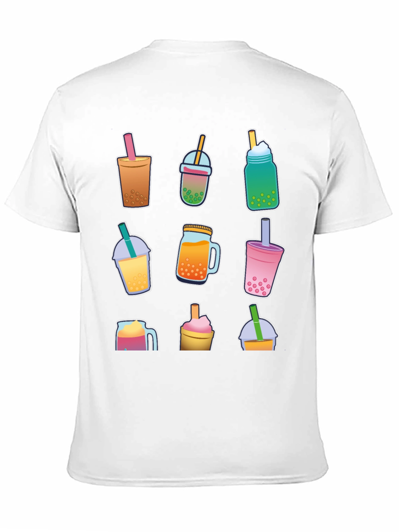 Boba Tea T-Shirt - Cute Drinks Graphic Tee