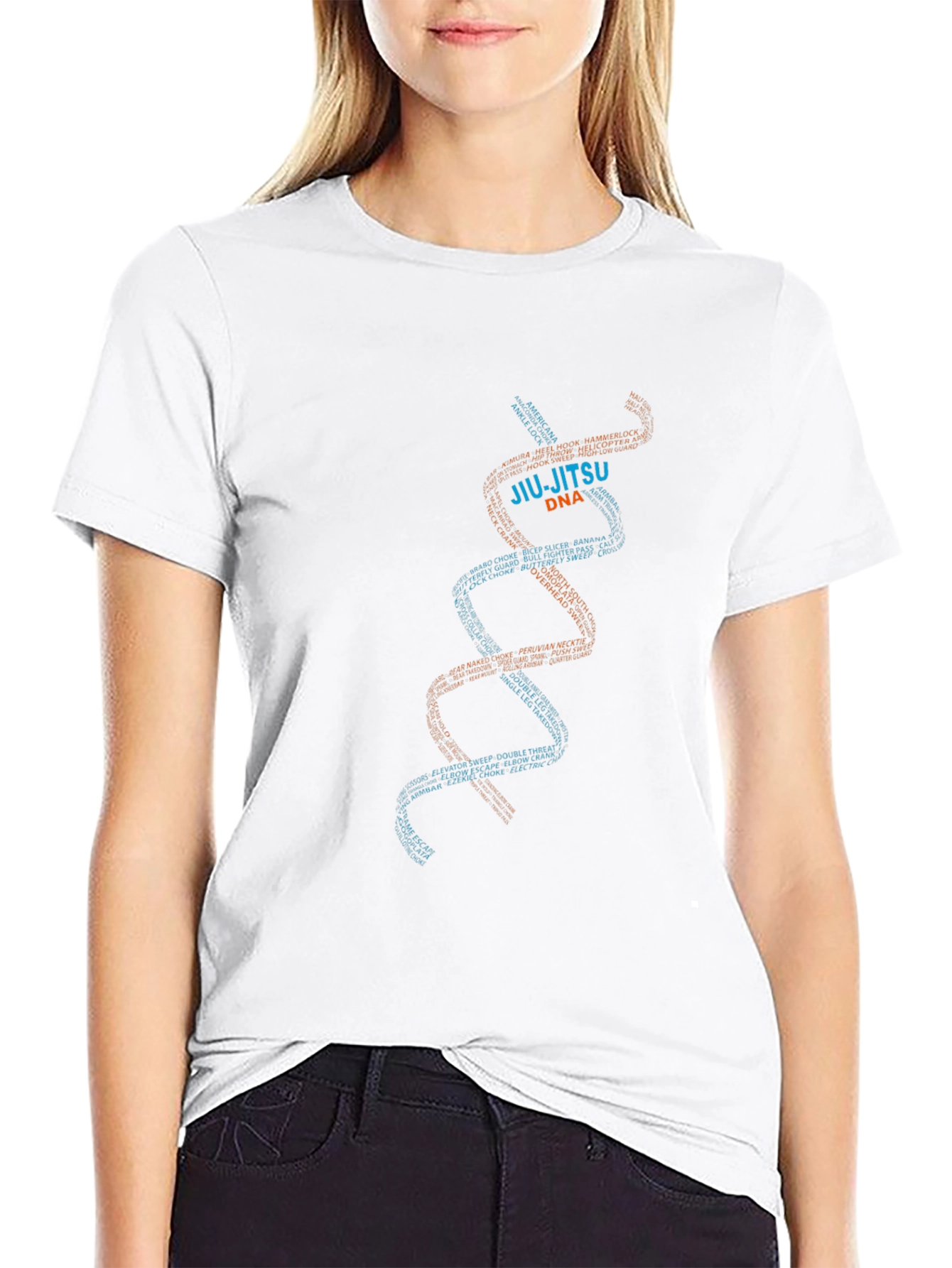 Jiu-Jitsu DNA Graphic T-Shirt - Martial Arts Tee