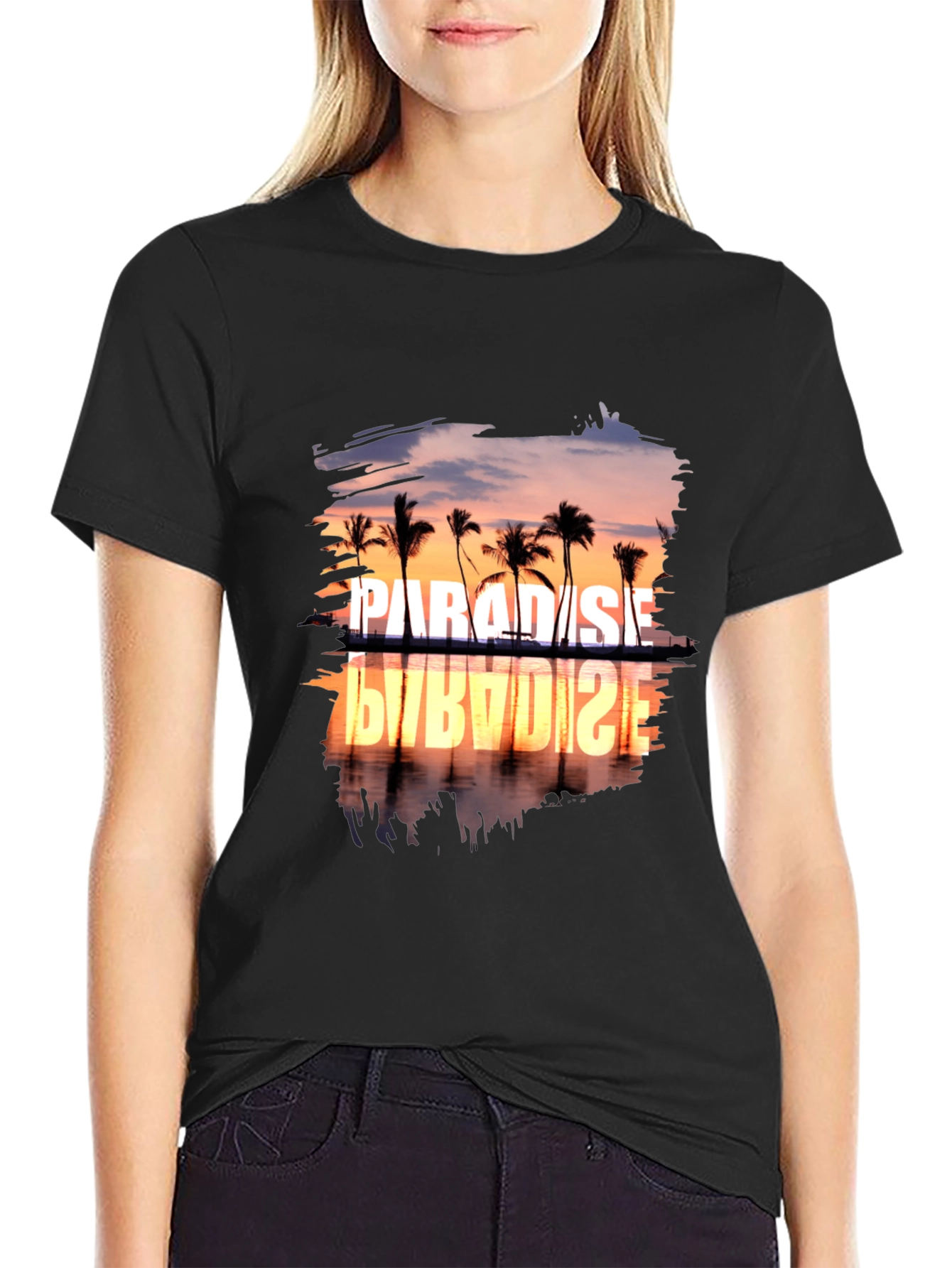 Paradise Reflection Graphic Tee