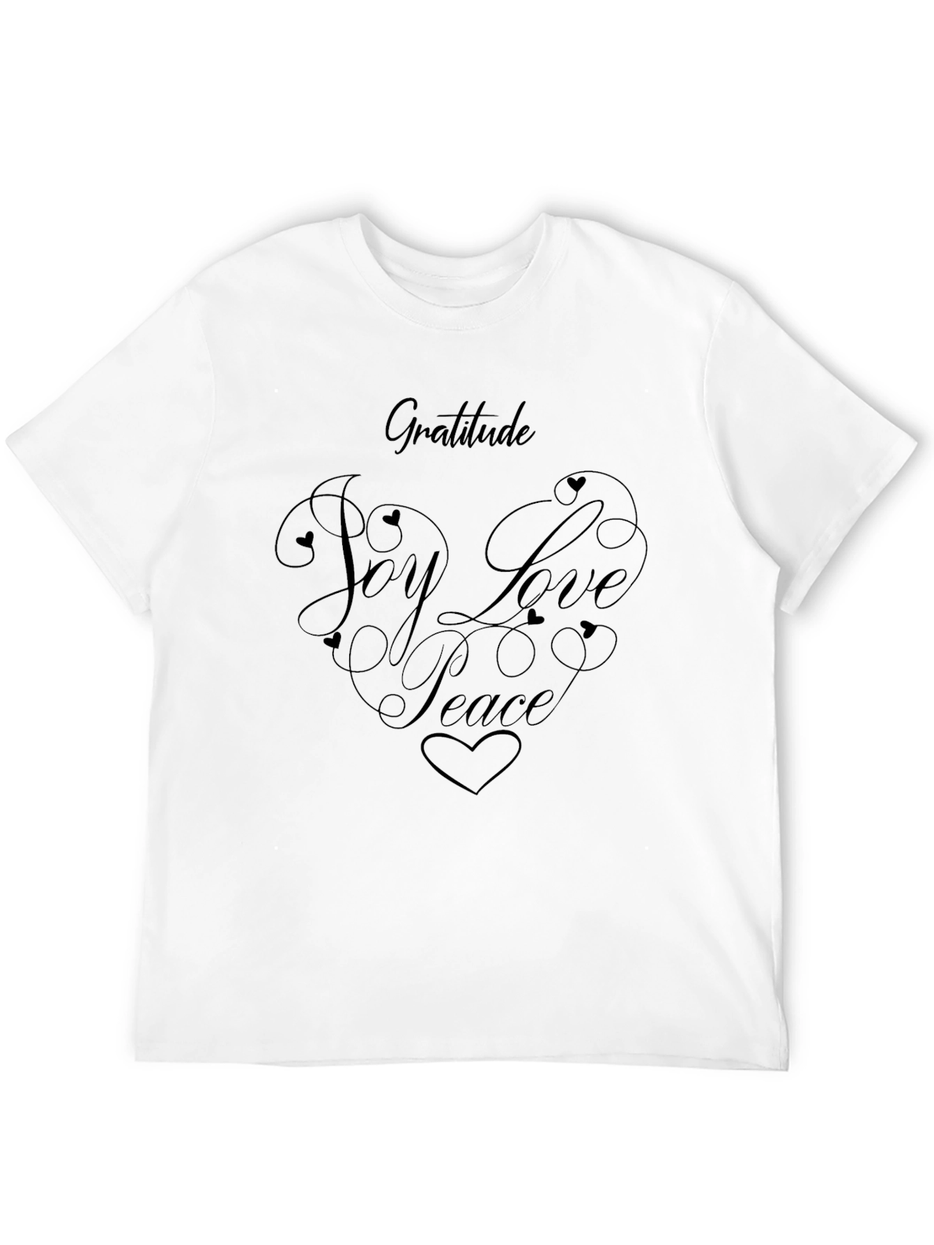 Gratitude Joy Love Peace T-Shirt