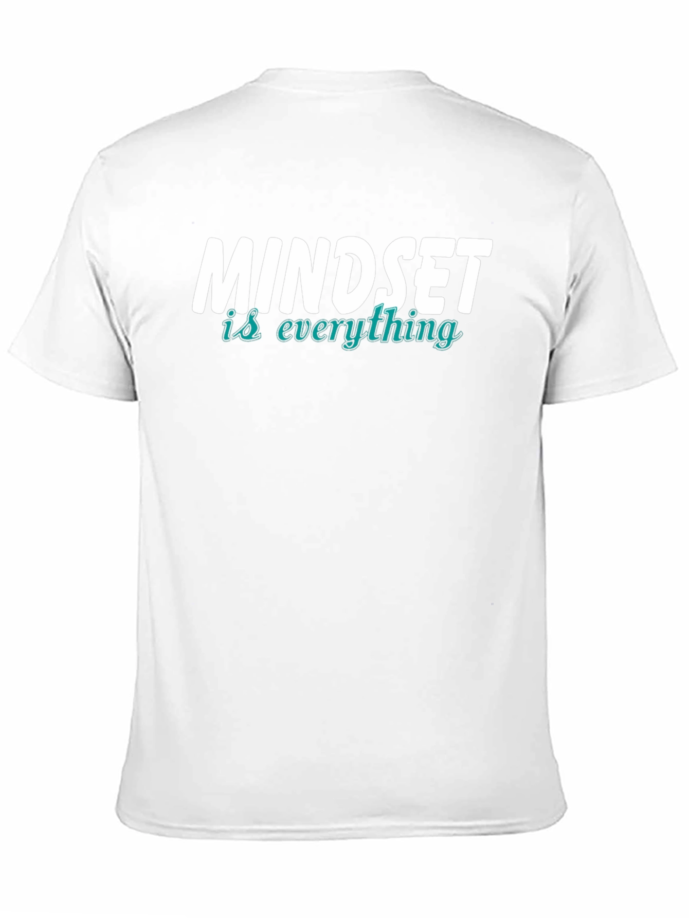 Mindset is Everything Mens Black T-Shirt