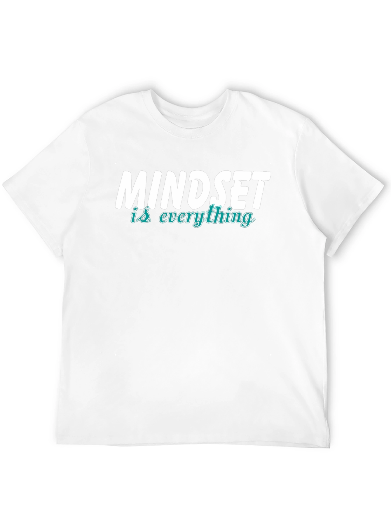 Mindset is Everything Mens Black T-Shirt