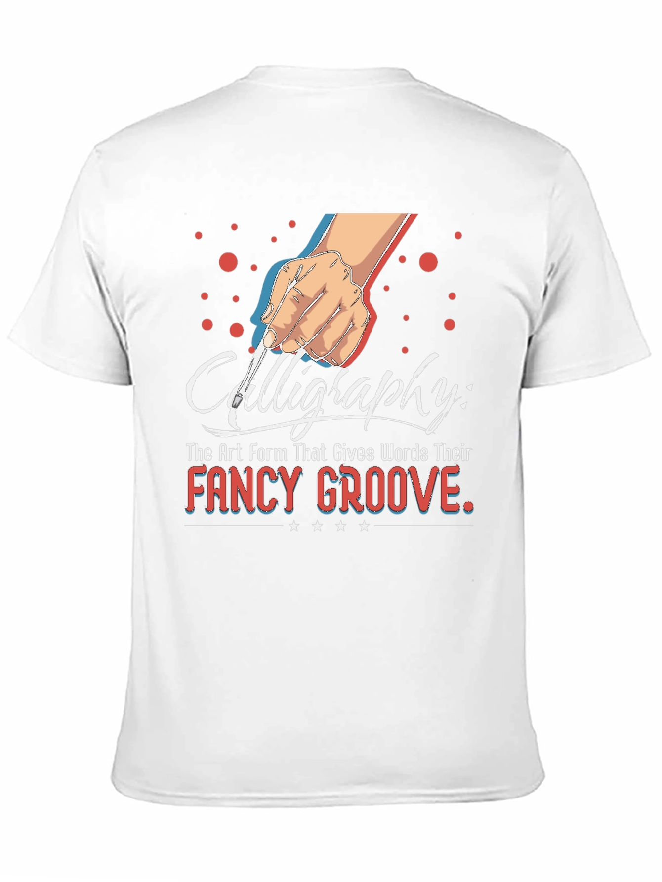 Calligraphy Art T-Shirt for Writers