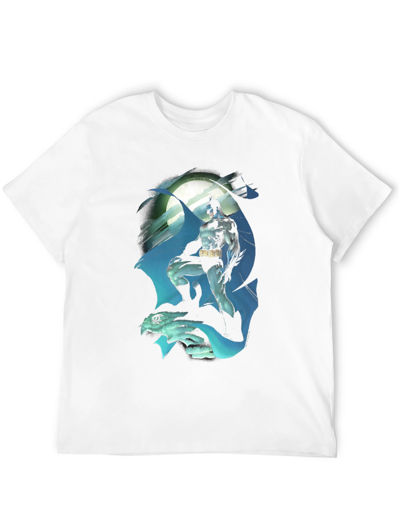 Batman Moon T-Shirt - Gotham Knight Tee