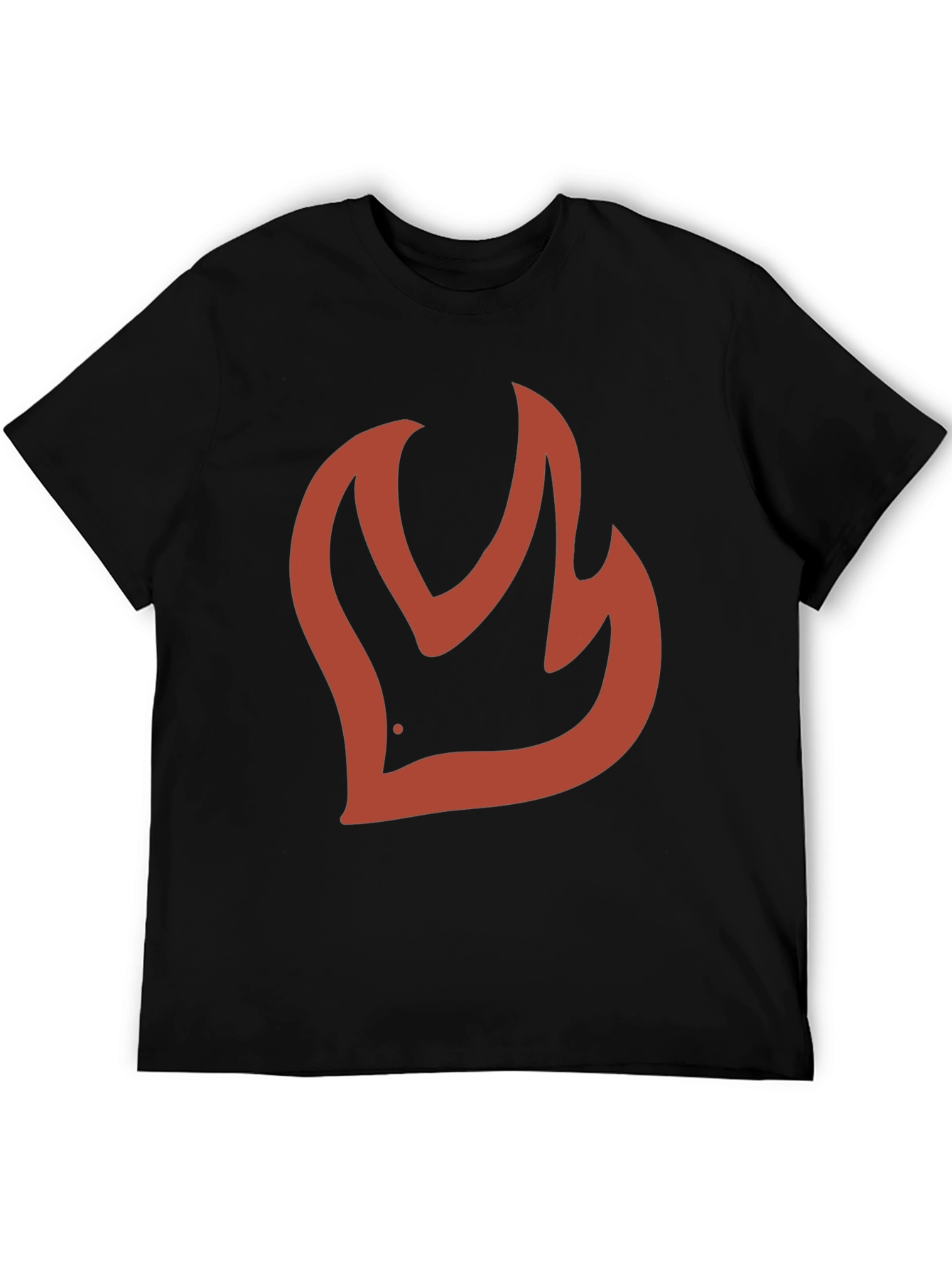 Firebird Graphic Tee - Black Cotton Casual T-Shirt
